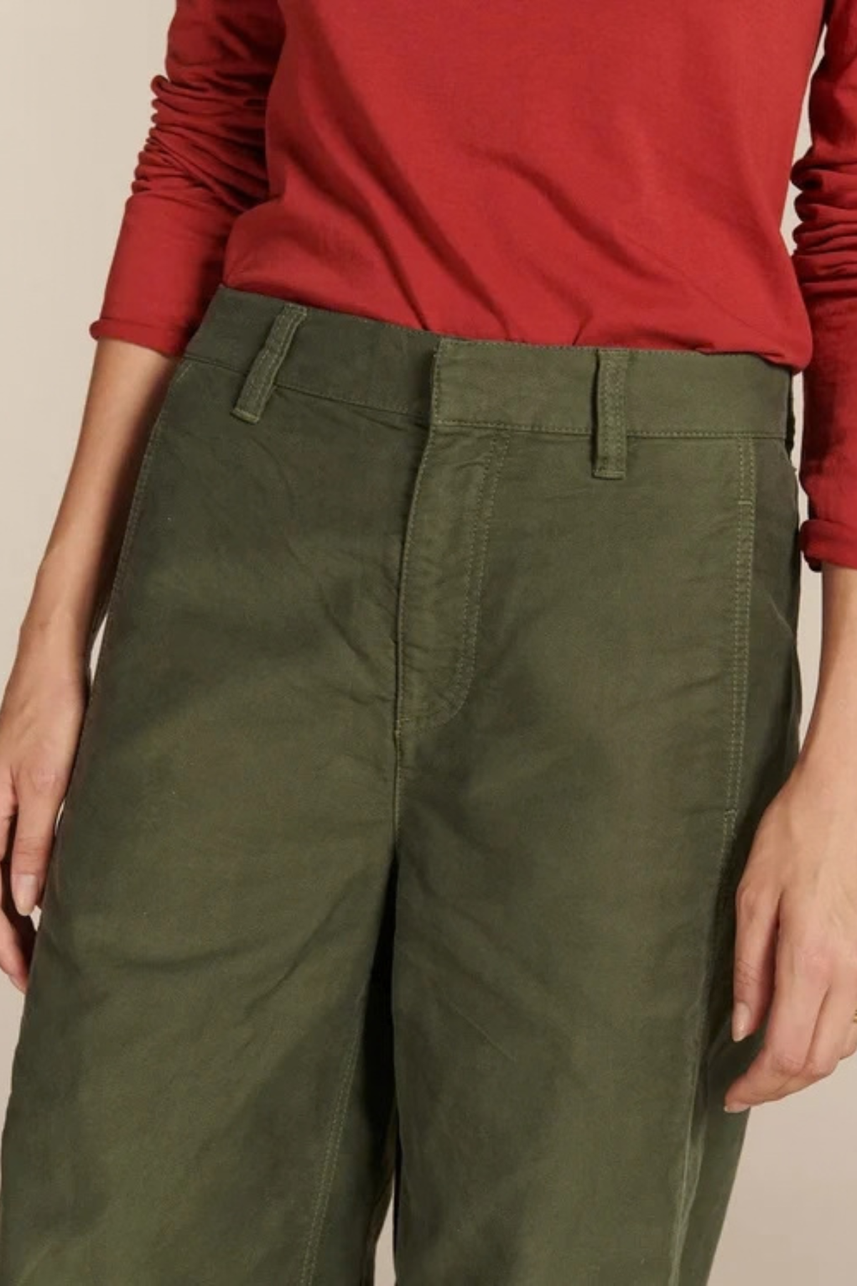 ORSON UNIFORM PANTS - LICHEN