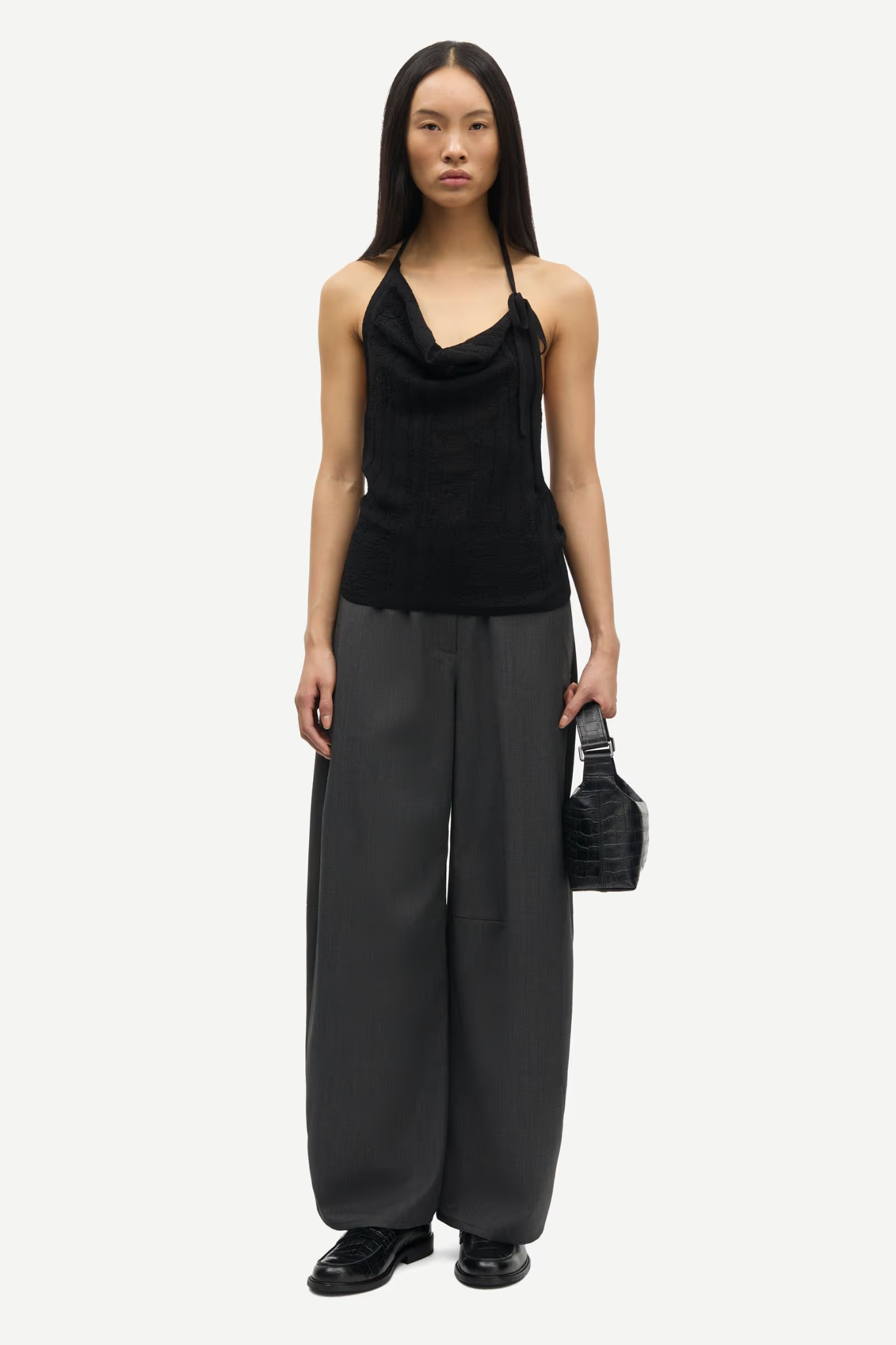 ROKO PANTS - DARK GREY MEL