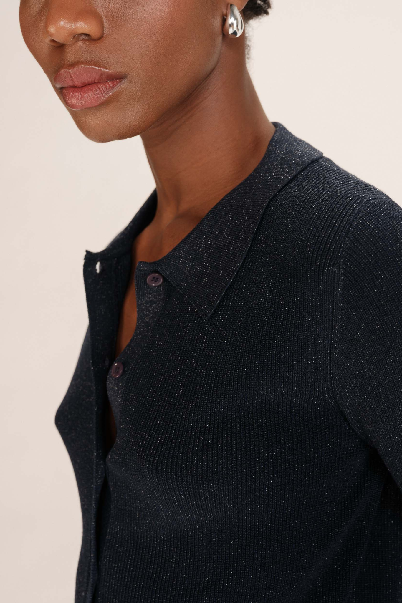 TELLER CARDIGAN - MARINE