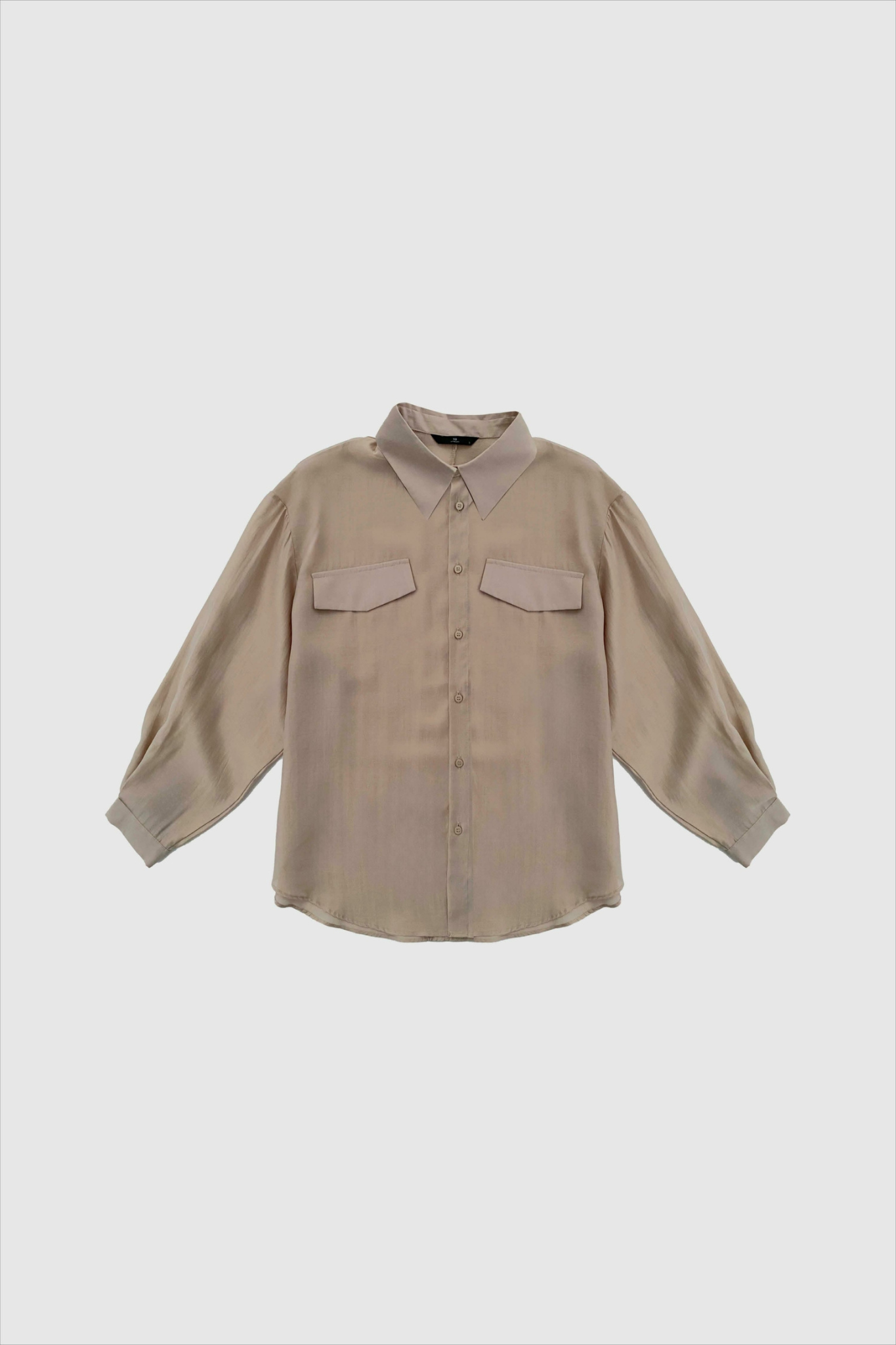 LENNON LS SHIRT - FROSTED ALMOND