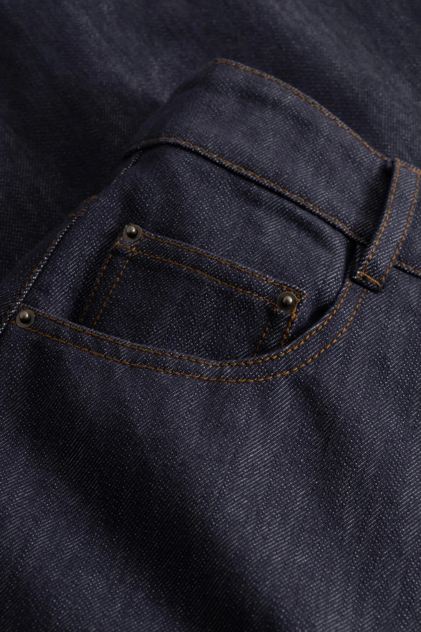 MICHIYO MW JEANS - BLUE RINSE WASH