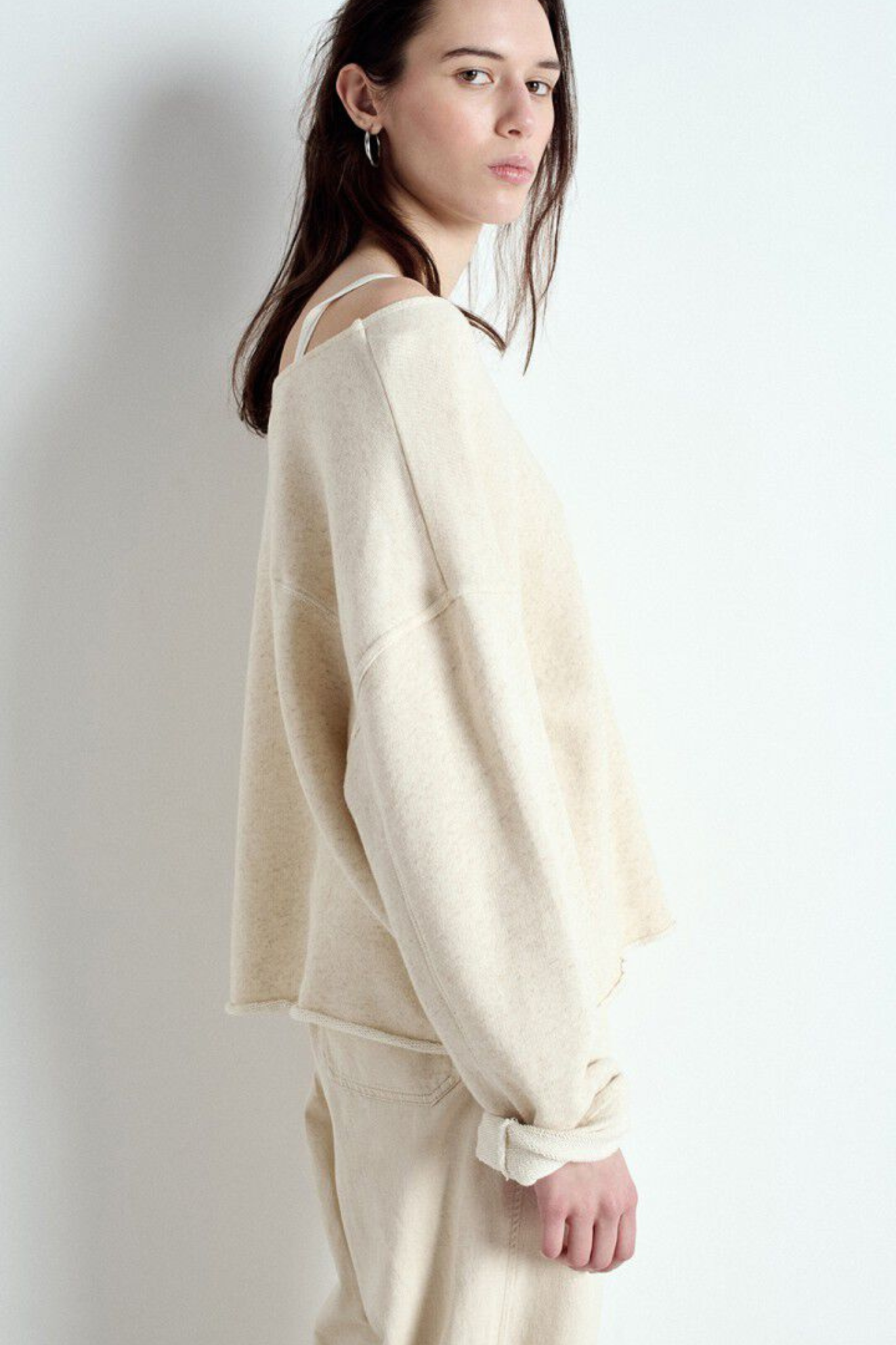 ITONAY SWEATER - ECRU MELANGE