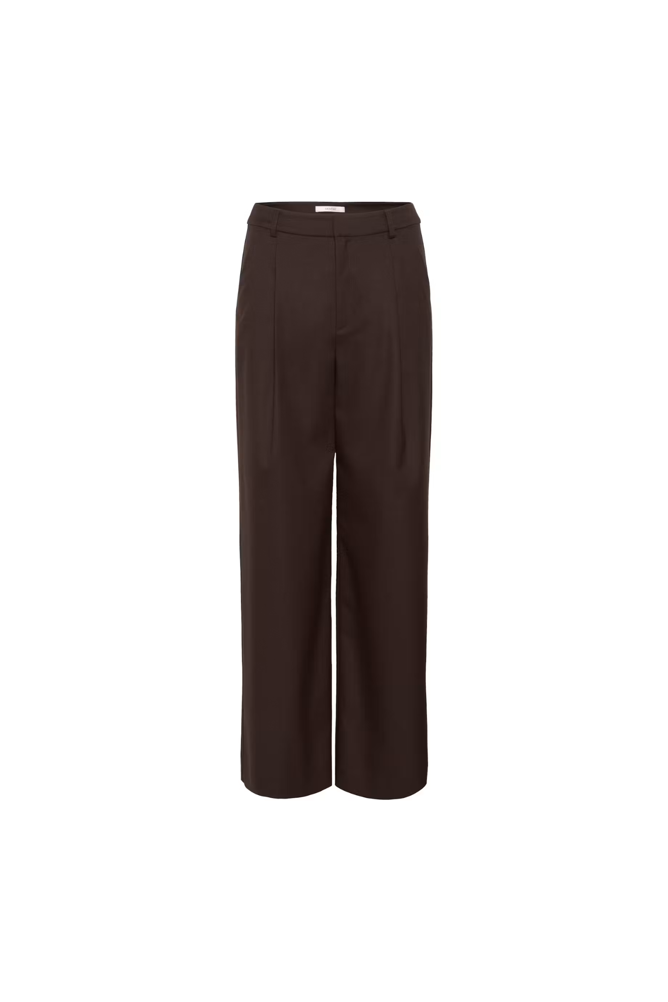 PAULA MW WIDE PANTS - BROWN