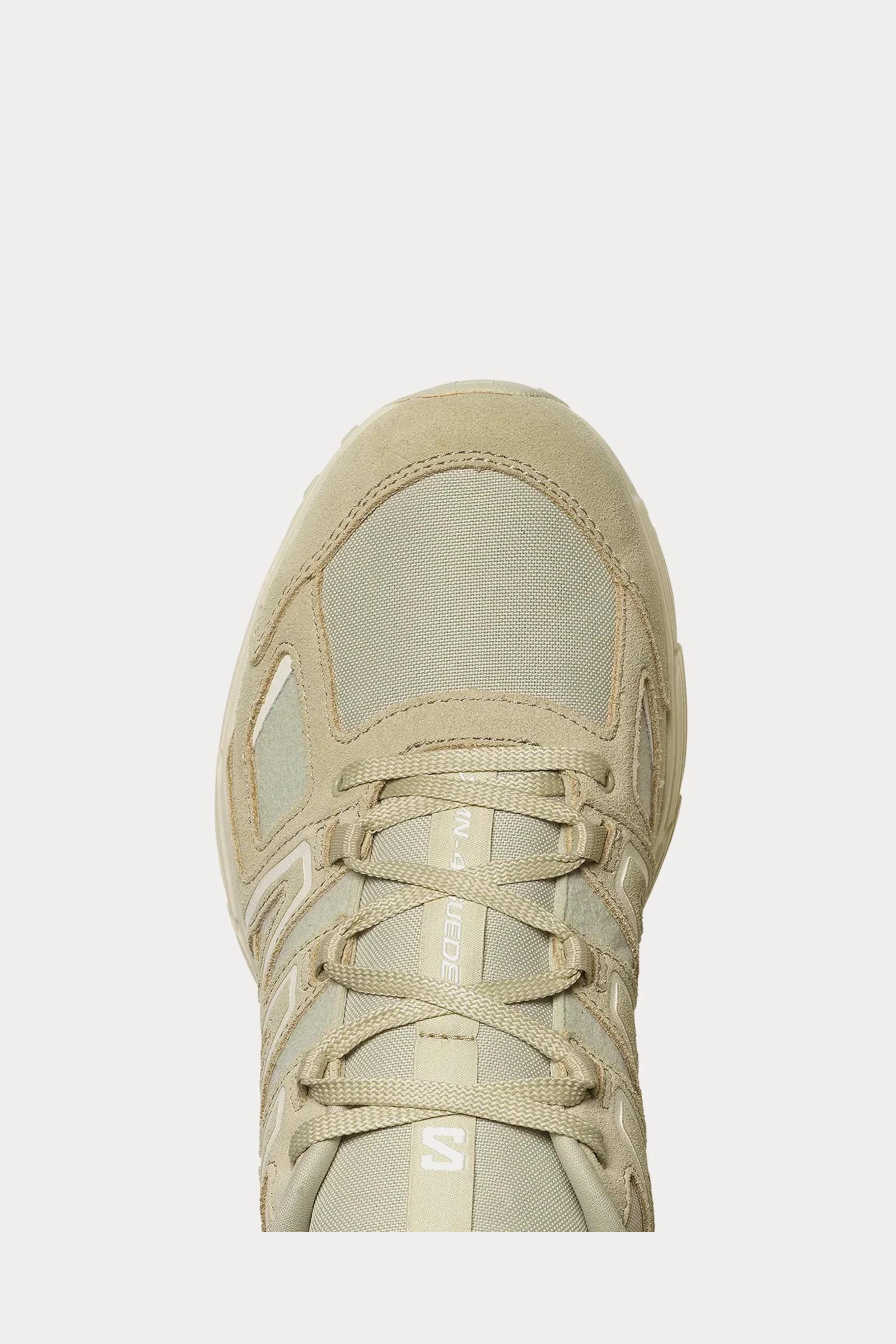 X-MISSION 4 SUEDE SNEAKER - ALOE WASH / ALFALFA / ALMOND MILK