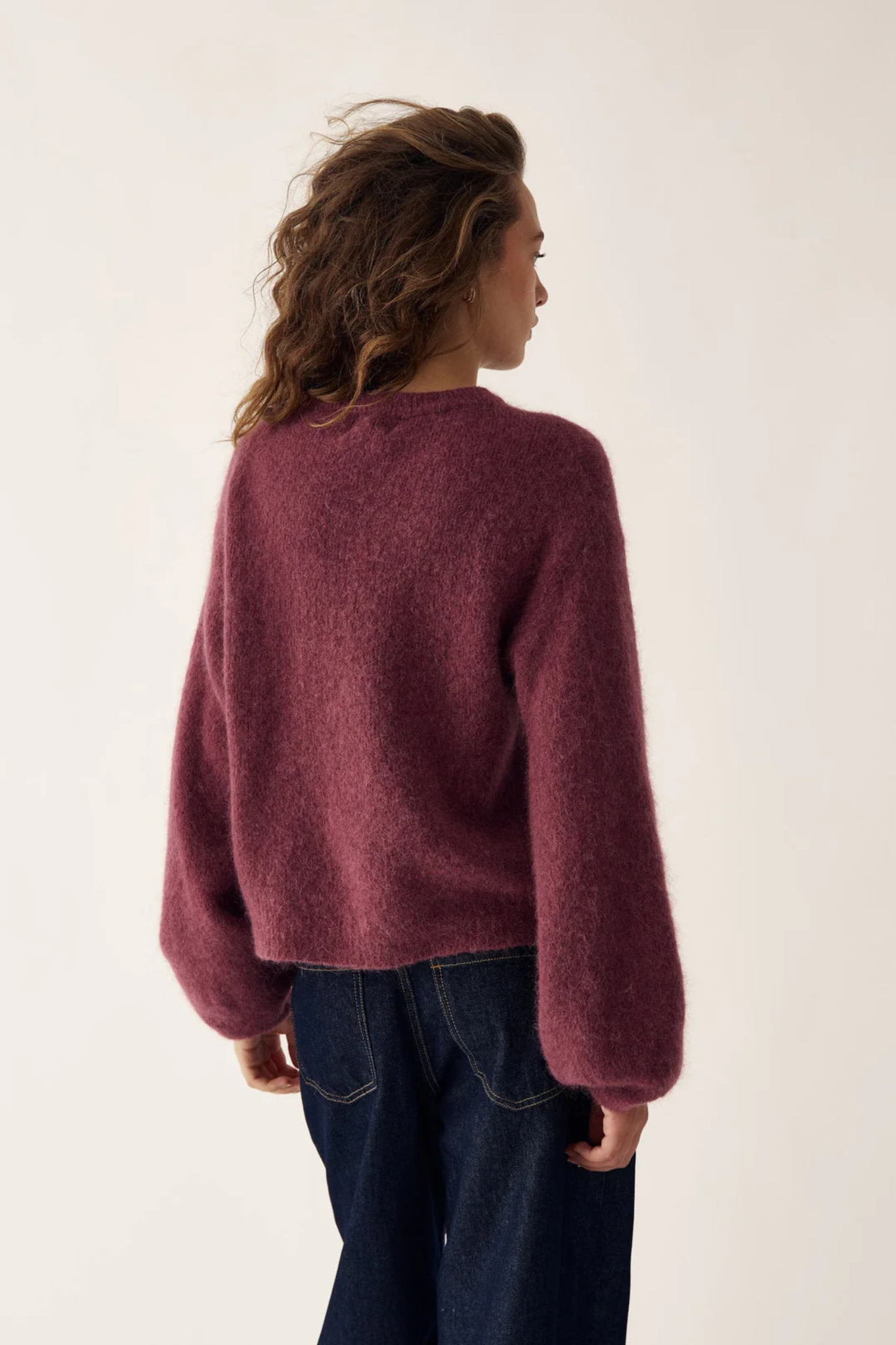 KAE KNIT CARDIGAN - RUST