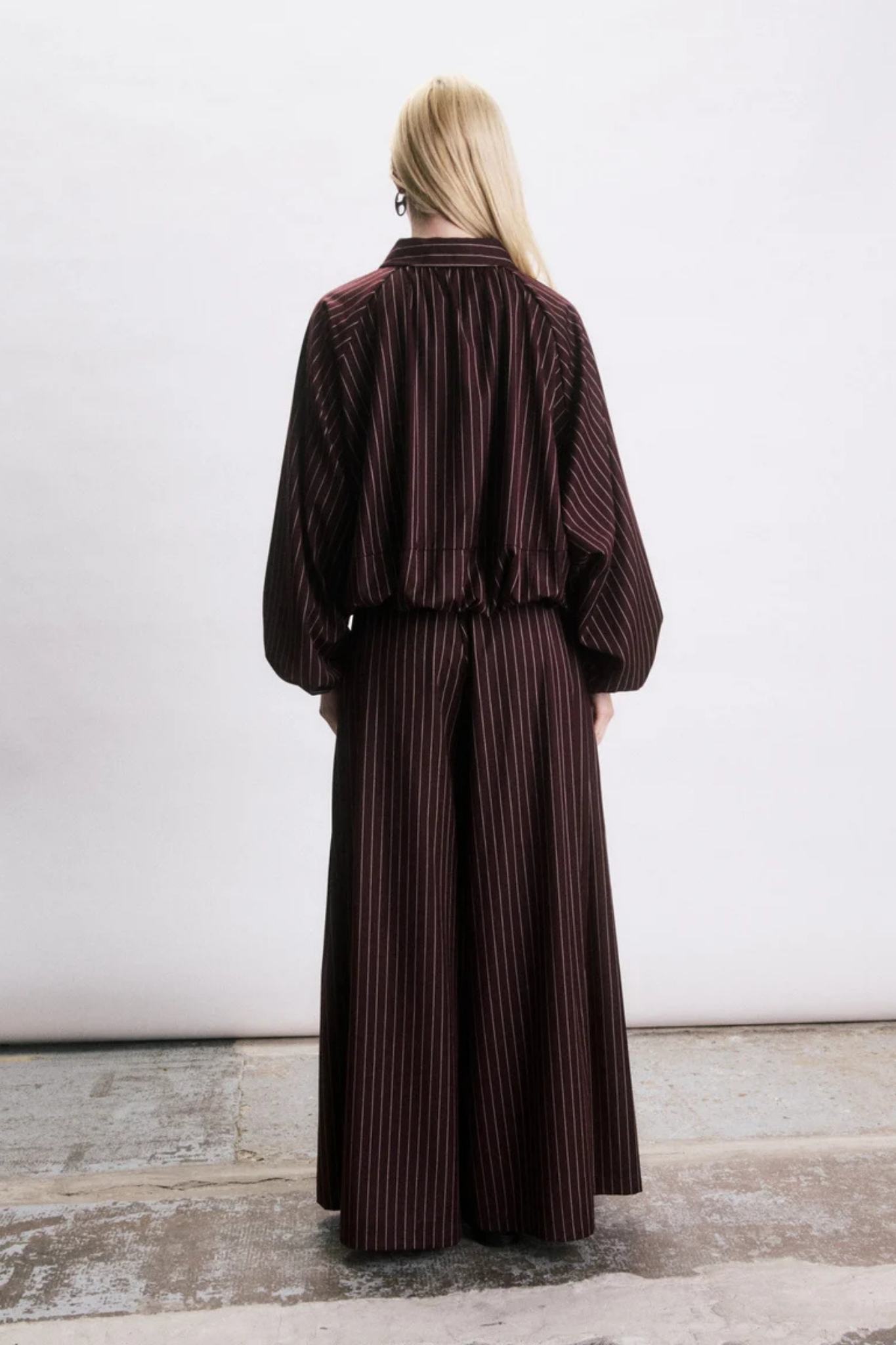 HERVE PANTS - BORDEAUX
