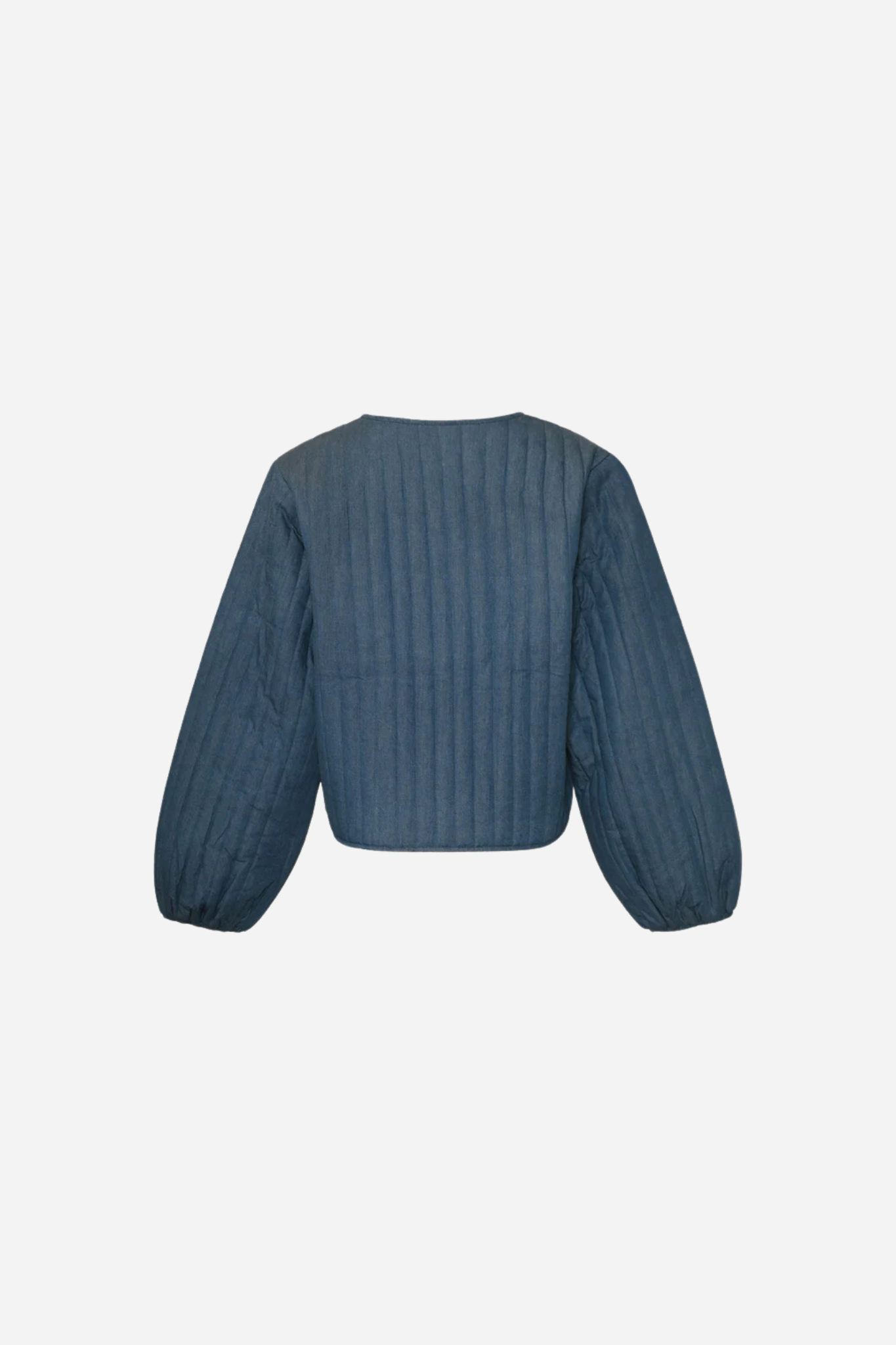 LORI JACKET - CALLA DENIM PRINT