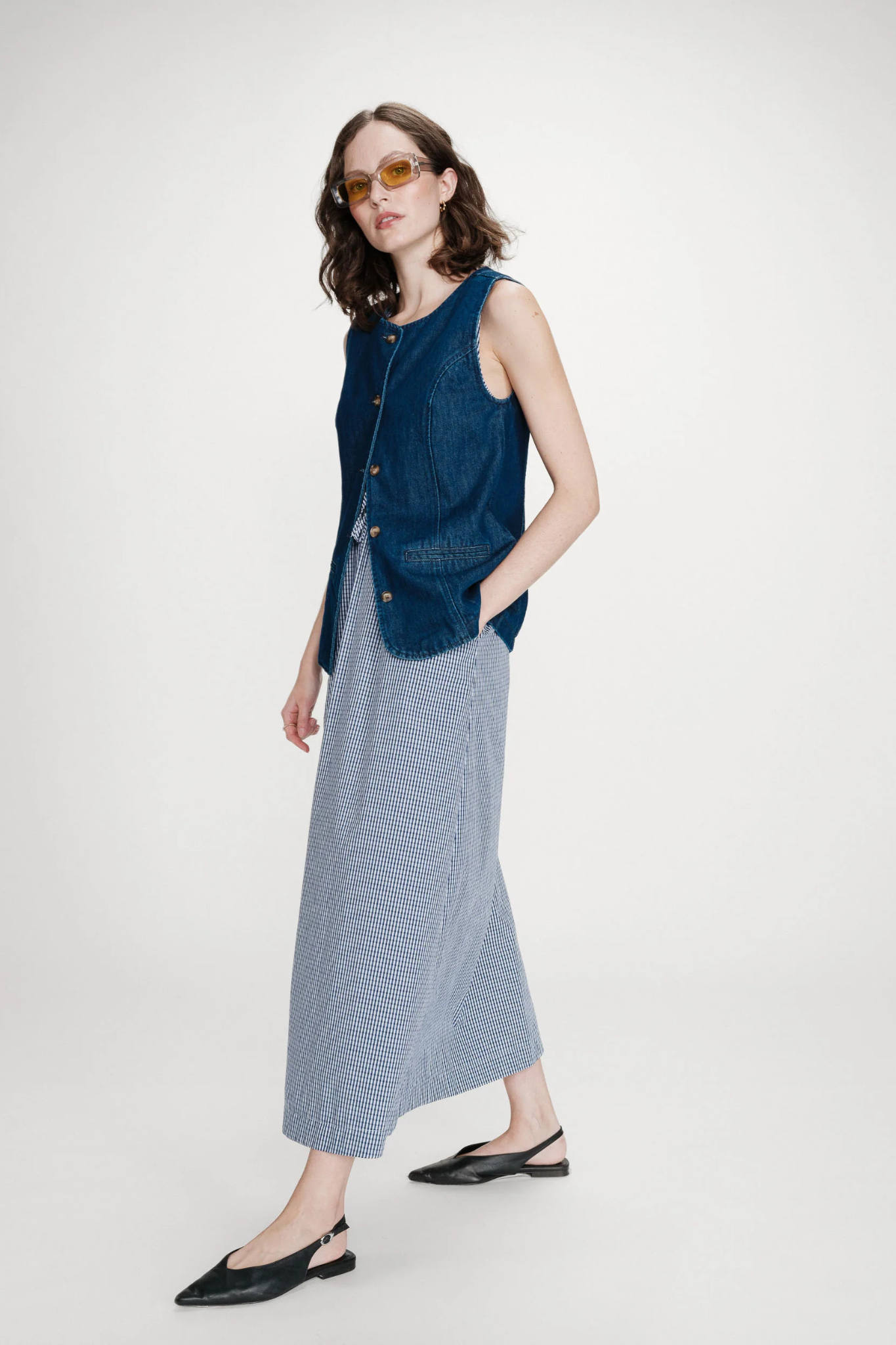 VALLON VEST - MEDIUM BLUE