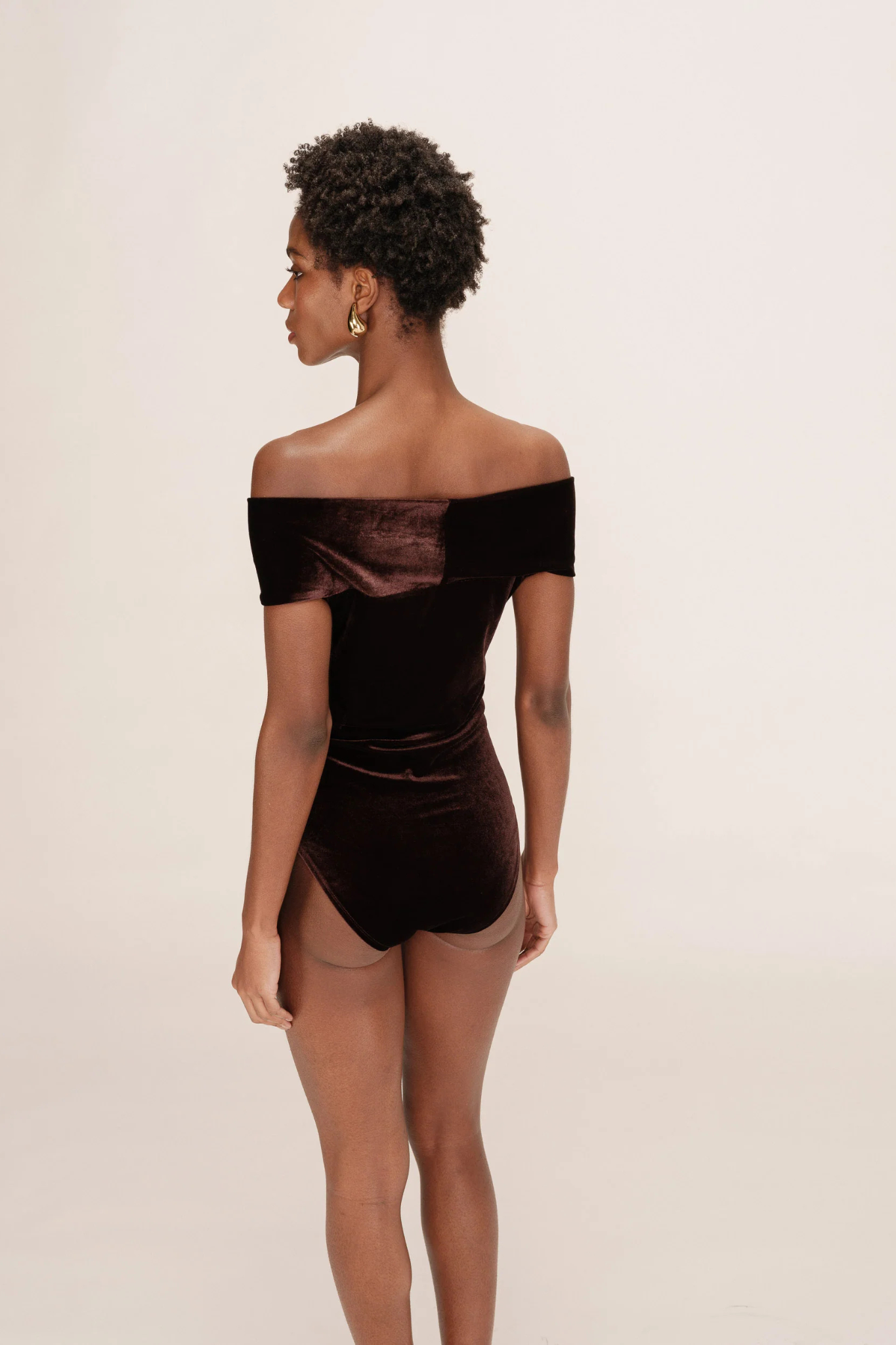 TIMEON BODY TOP - CHOCOLAT