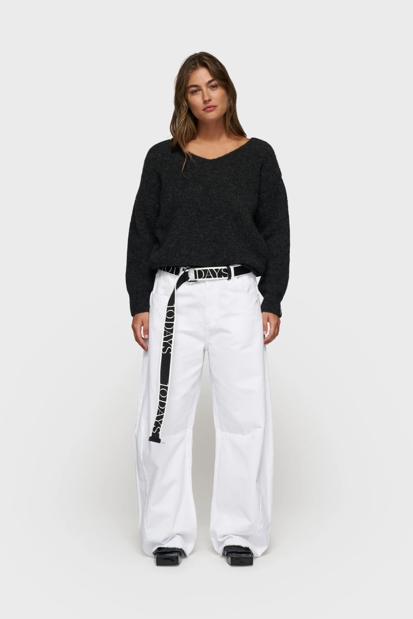 WESTERN PANTS WASHED - OPTIC WHITE