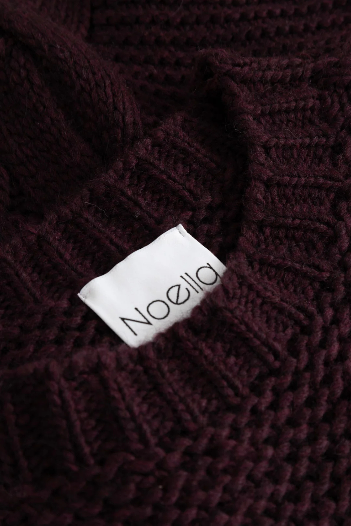 LISBETH KNIT - BORDEAUX