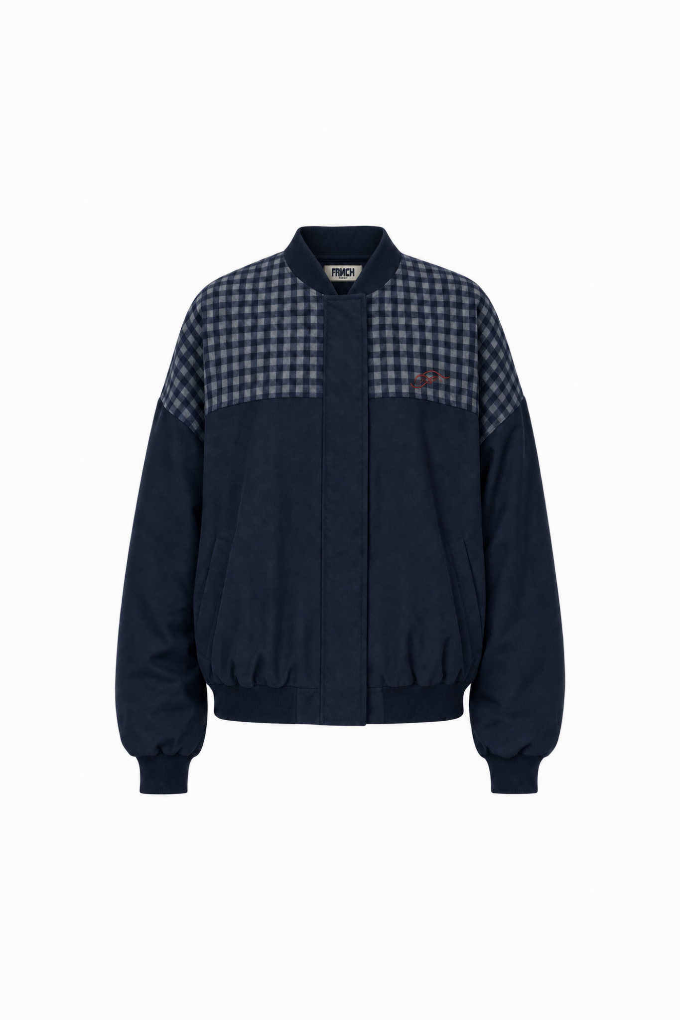 HADONG BOMBER JACKET - BLUE MARINE