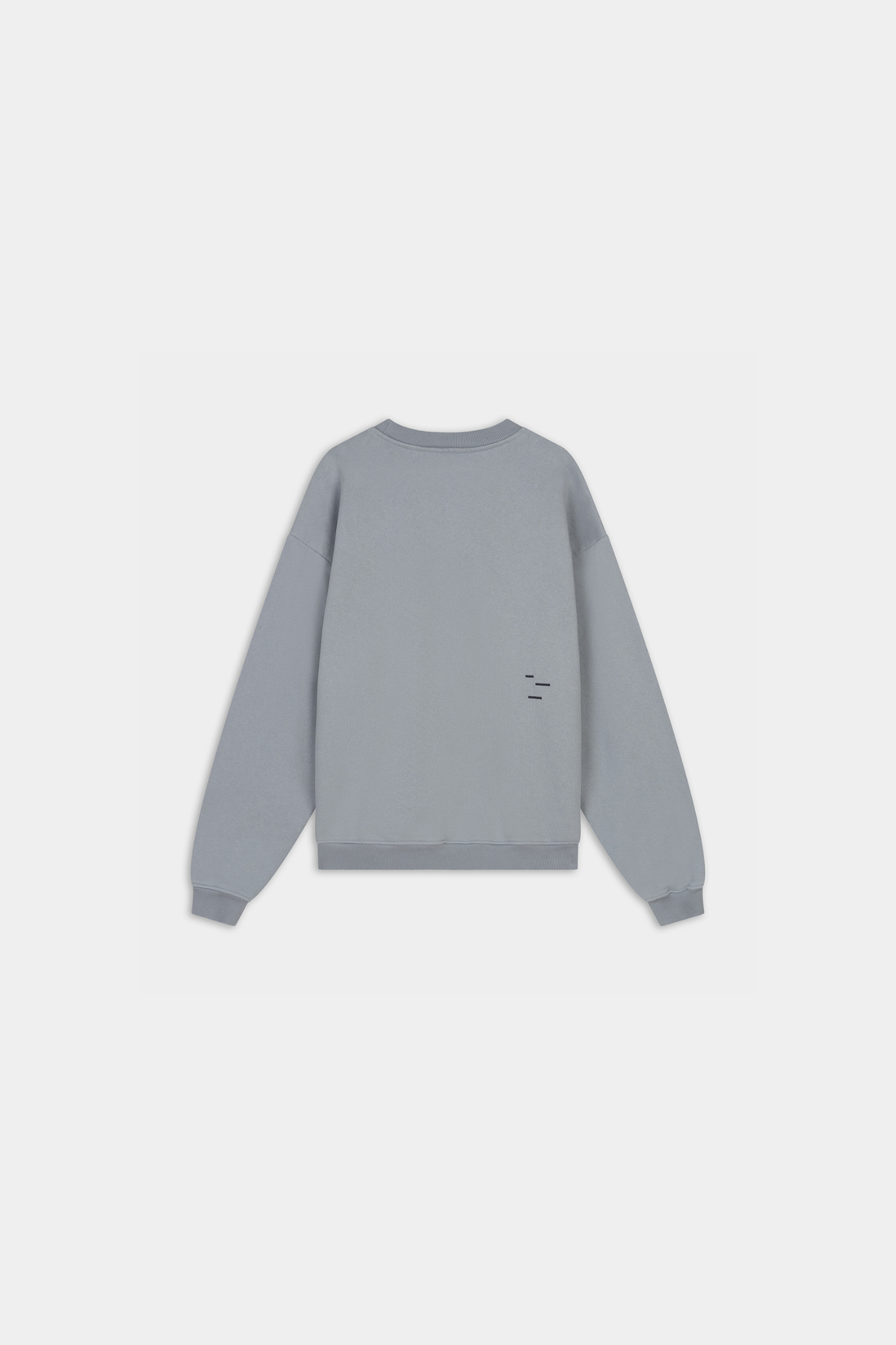 OPTIC CREWNECK SWEATER - PEBBLE
