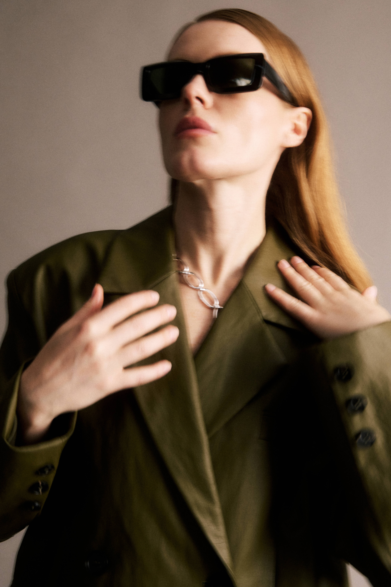 PAKITA BLAZER - KHAKI