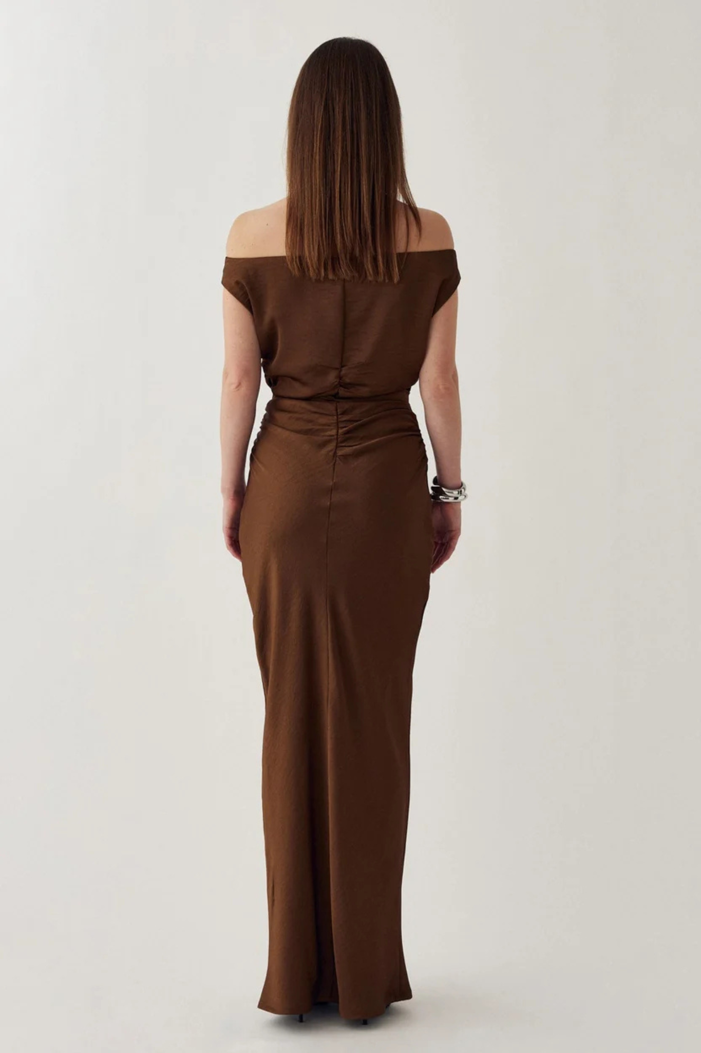 MIGNONETTE DRESS - TOFFEE