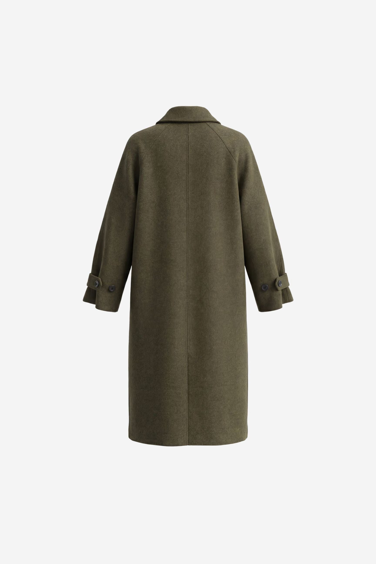 SENECA WOOL JACKET - DARK OLIVE