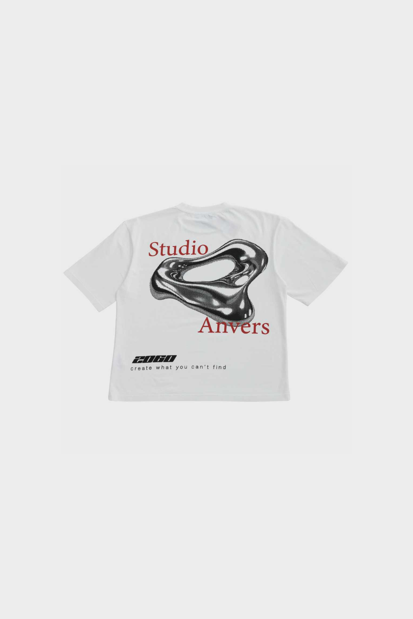 CHROME WAVES T-SHIRT - WHITE