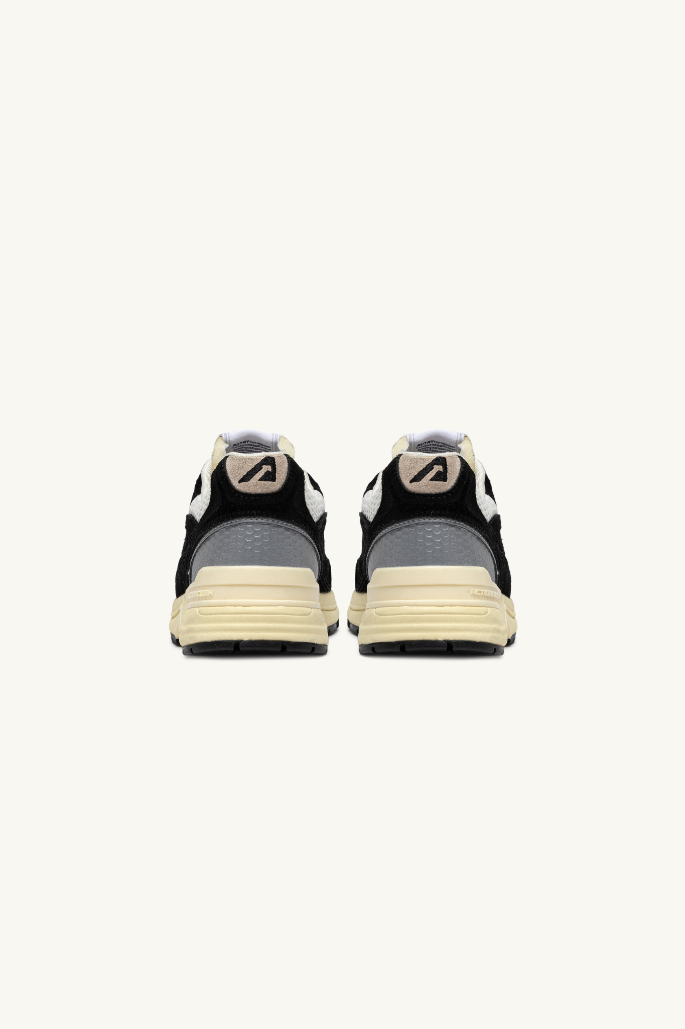 HYLM-UM07 - HYPERWAY LOW MEN SNEAKERS - SUEDE/MESH BLACK/SILV