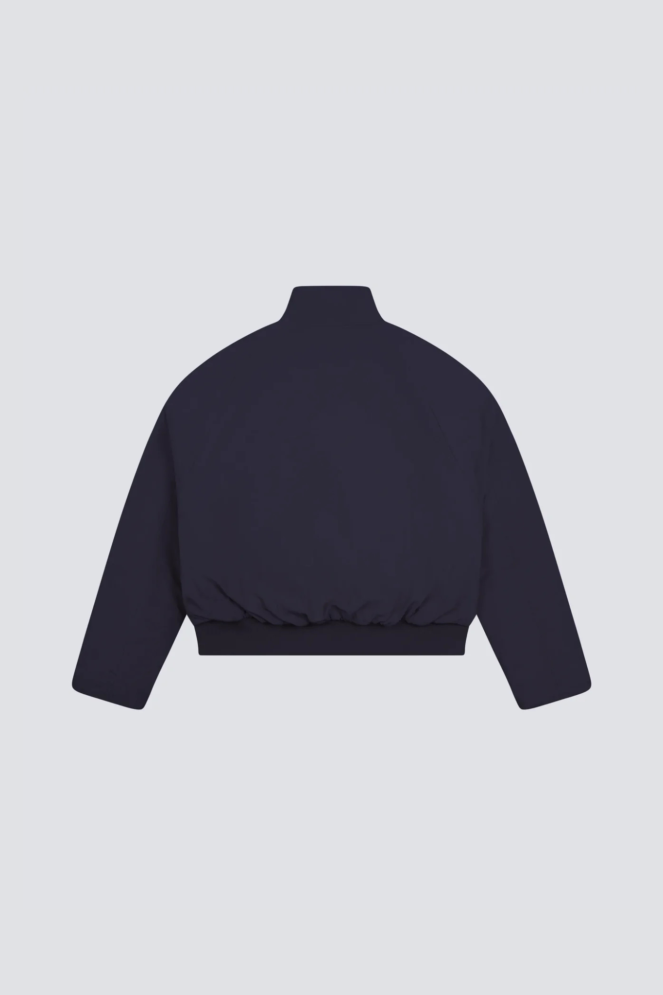 EMBLEM PATCH PADDED JACKET - NAVY