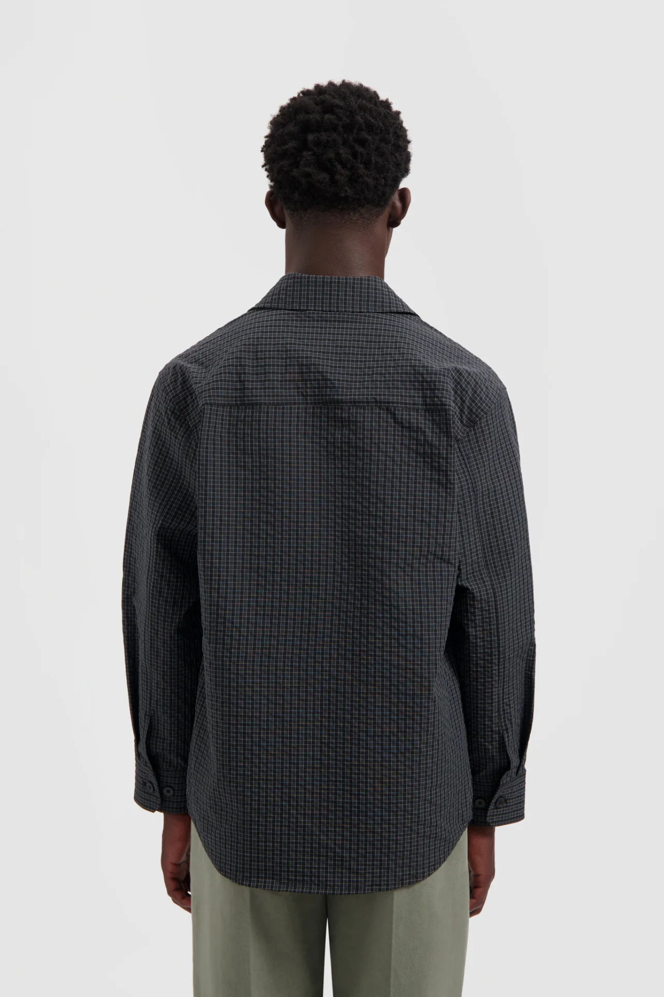 RIPSTOP OVERSHIRT - BLACK