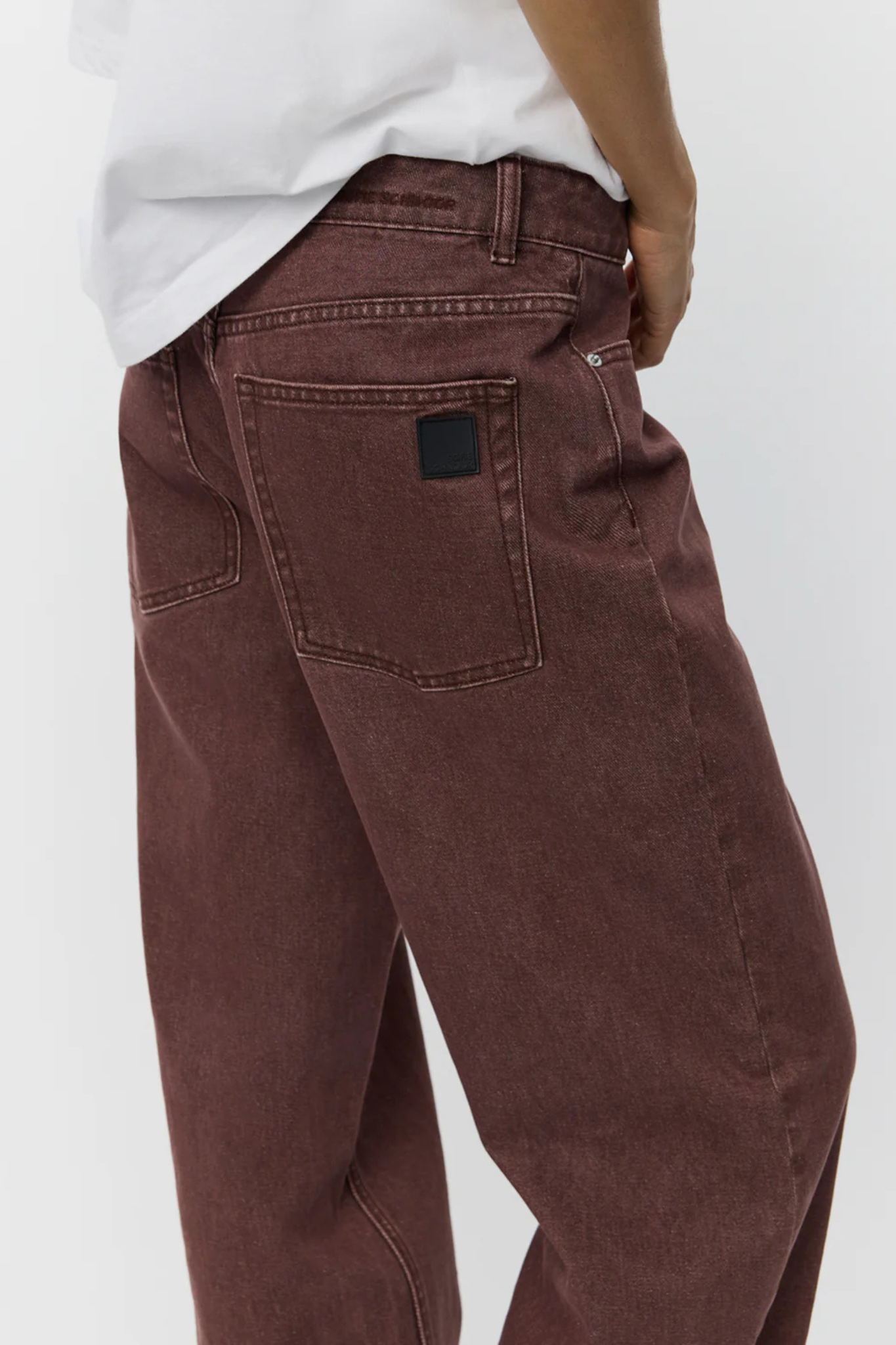 TOKYO JEANS - BURGUNDY