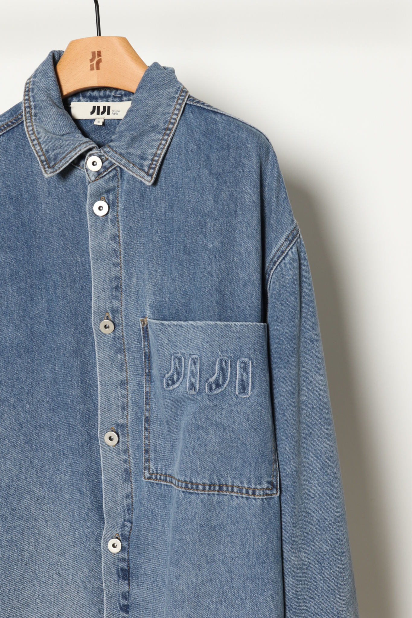 NATALIE SHIRT - BLUE JEAN