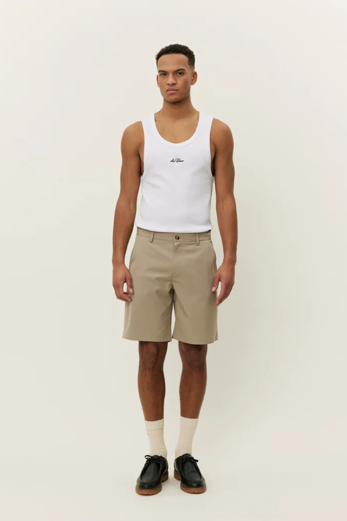COMO REG SOLID SHORTS - DARK SAND