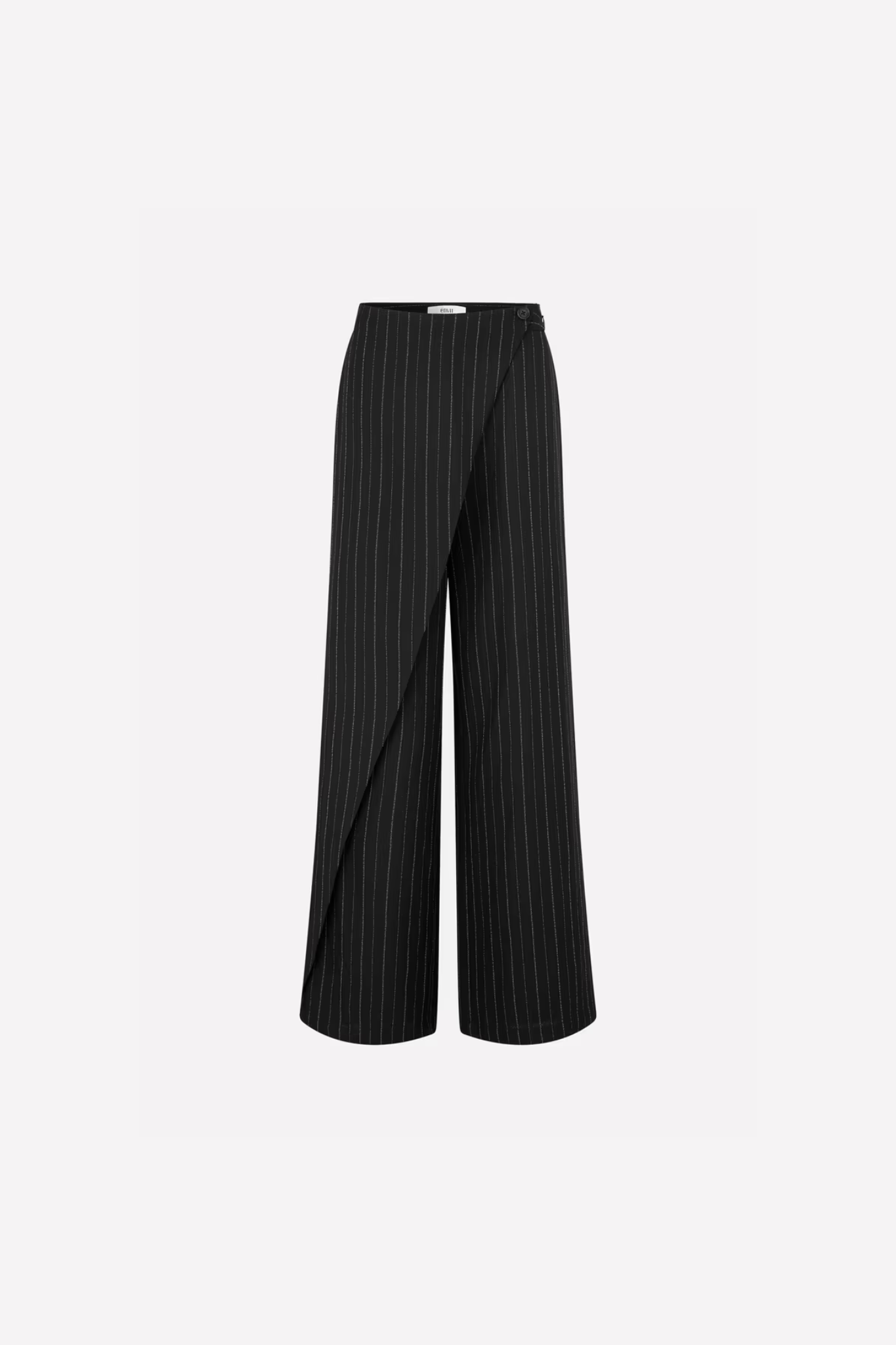ENTAM PANTS - BLACK PINSTRIPE
