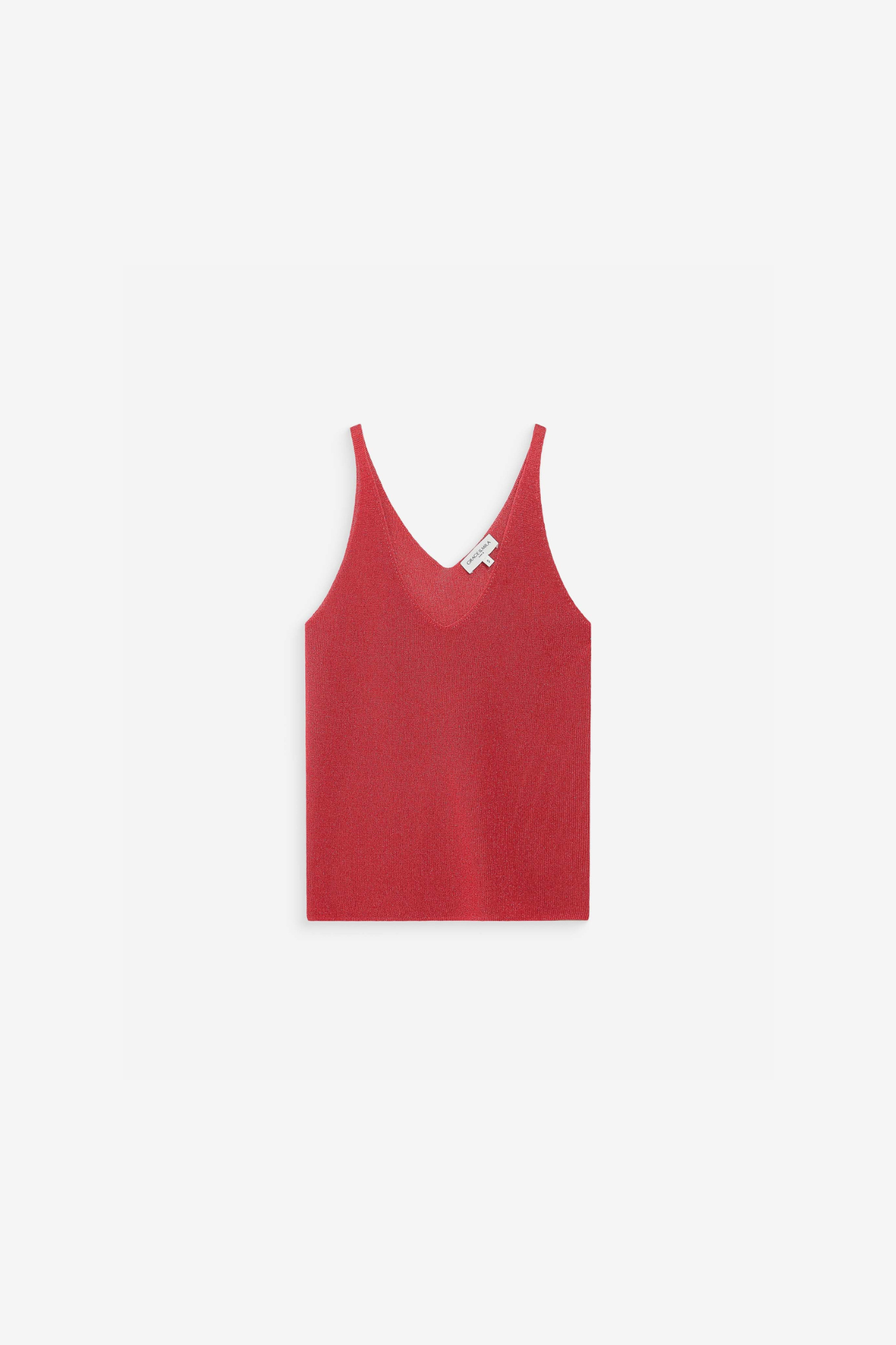 PAILLETTE TOP - SANGUINE