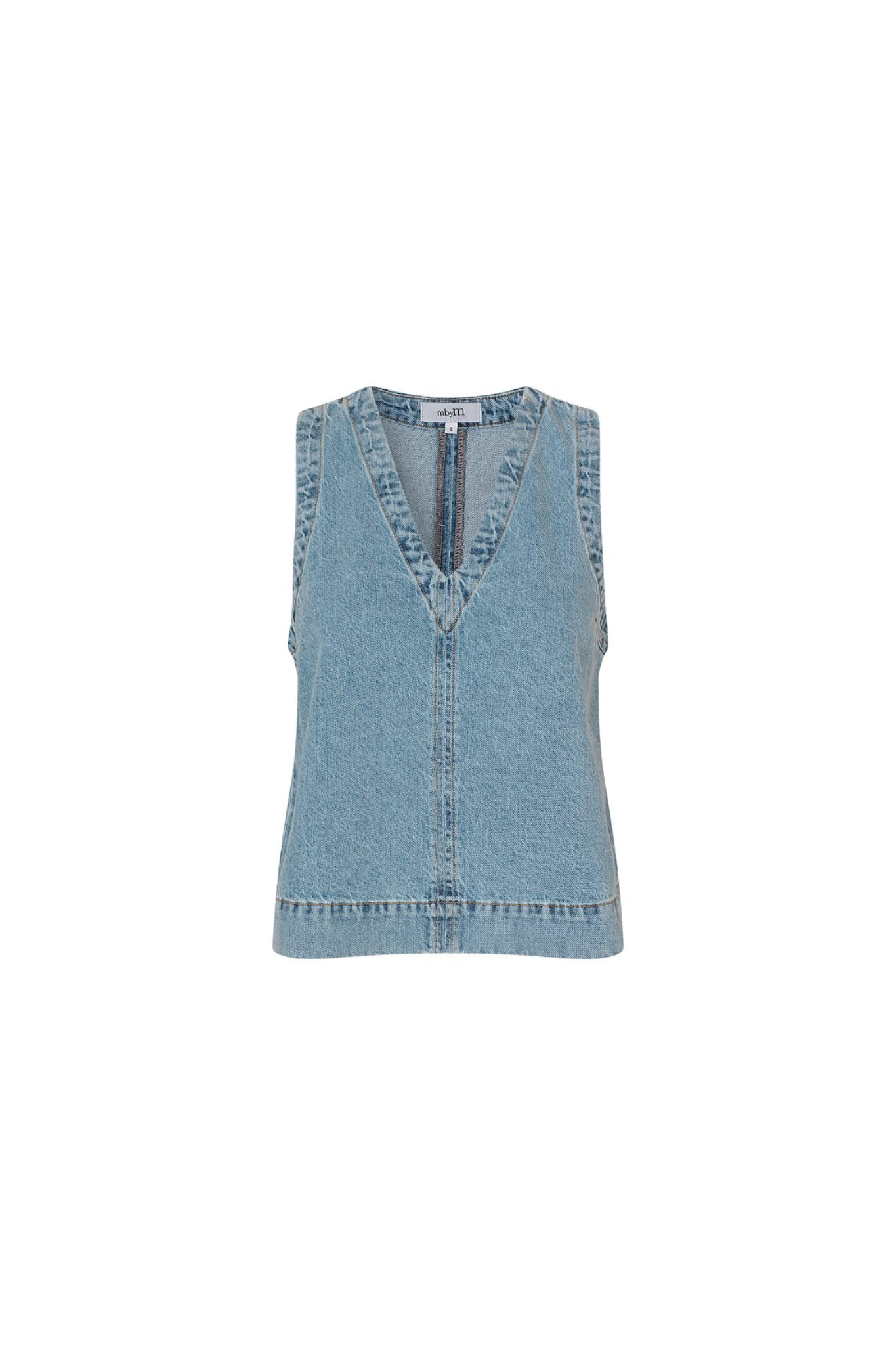 LOUISANA MAYAFABS TOP - VINTAGE LIGHT BLUE