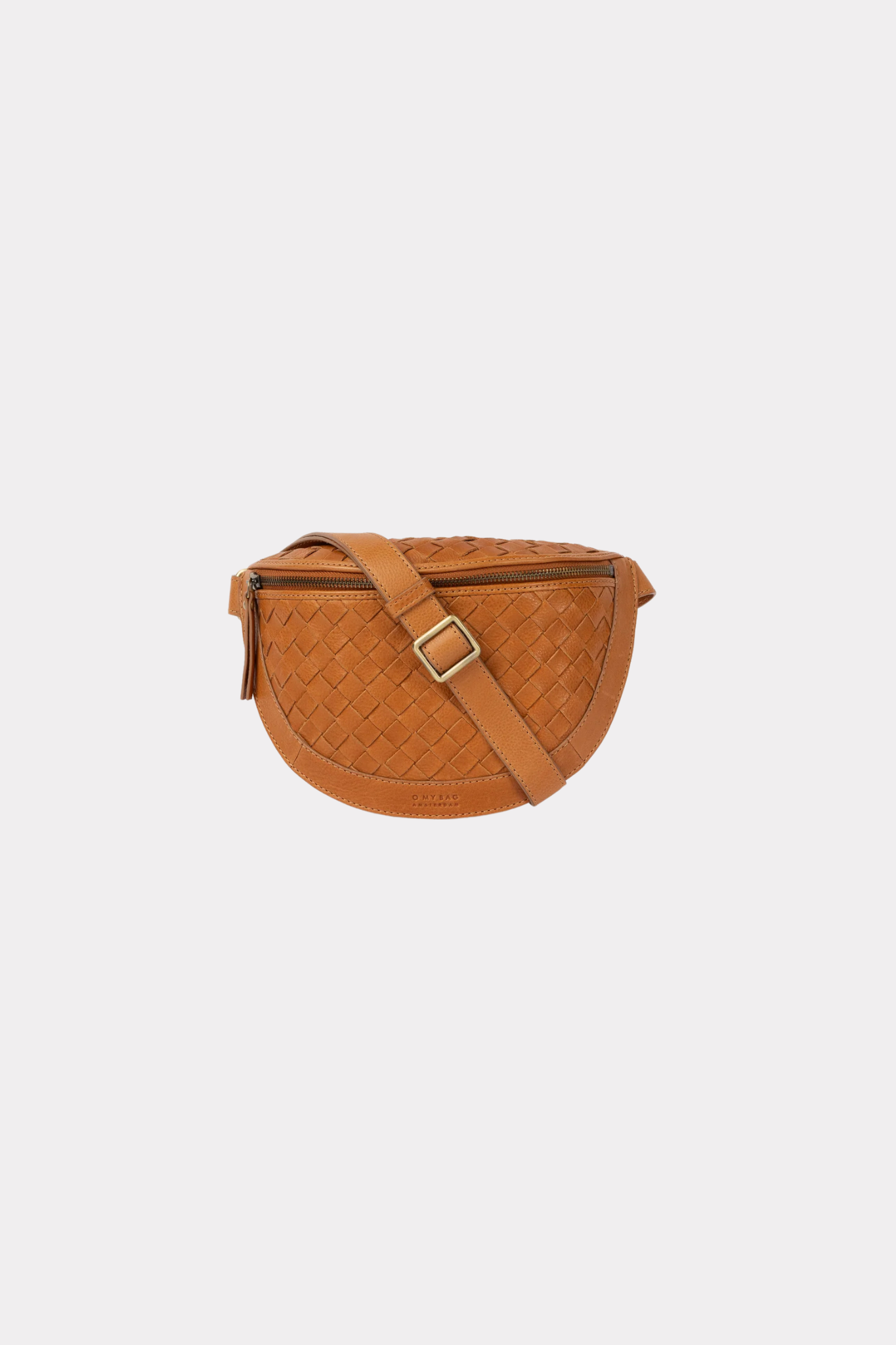 RAY BUMBAG - WILD OAK WOVEN SOFT GRAIN LEATHER