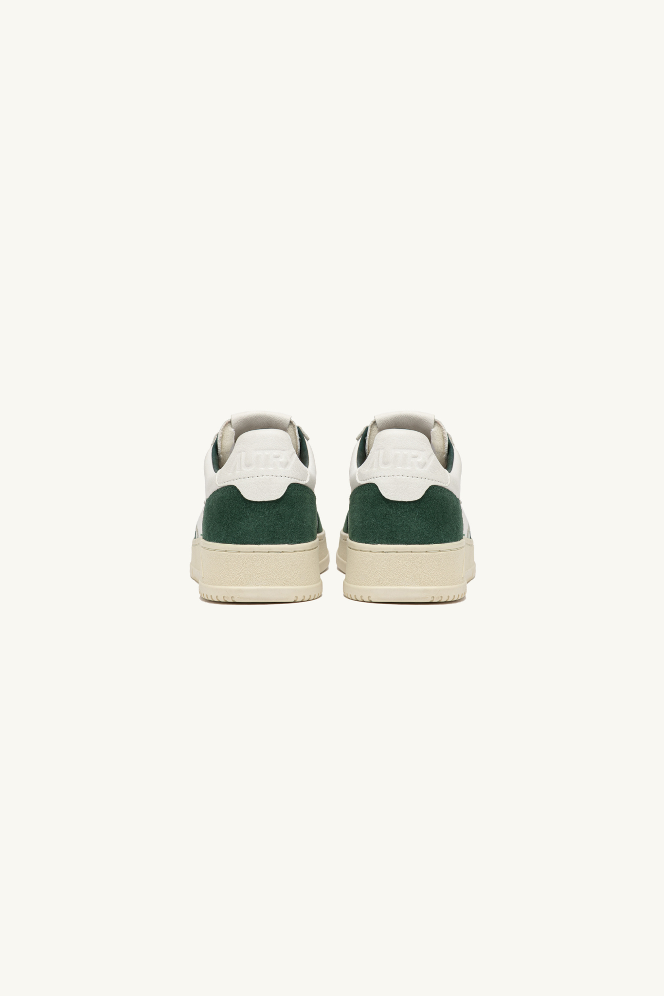 AULM-GS42 - MEDALIST LOW MEN SNEAKERS - GOAT/SUEDE WHITE/BOTTLE