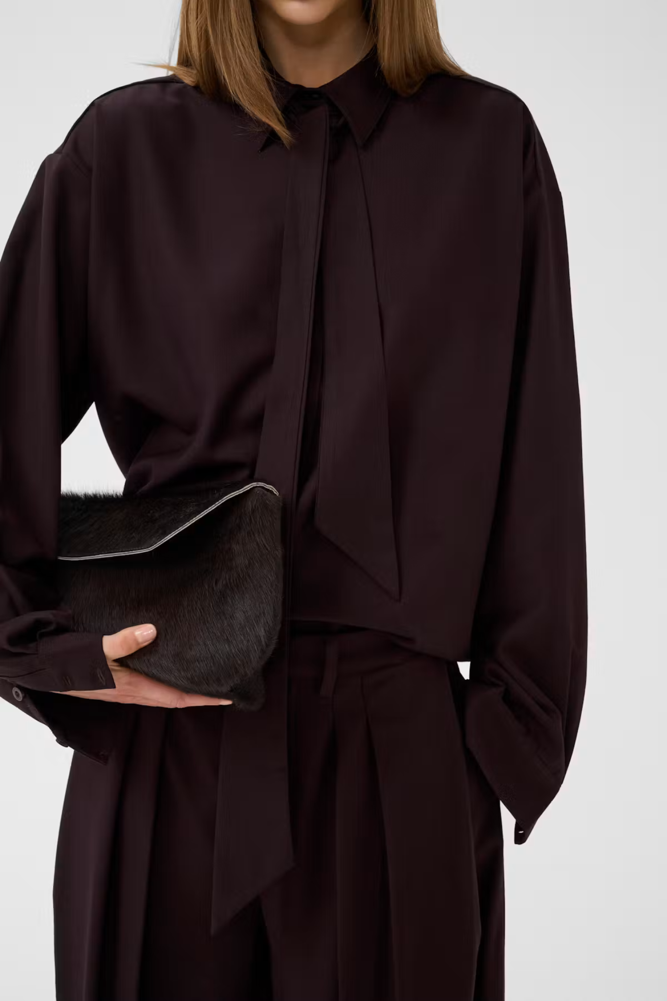 SCHANY SHIRT - DEEP PLUM