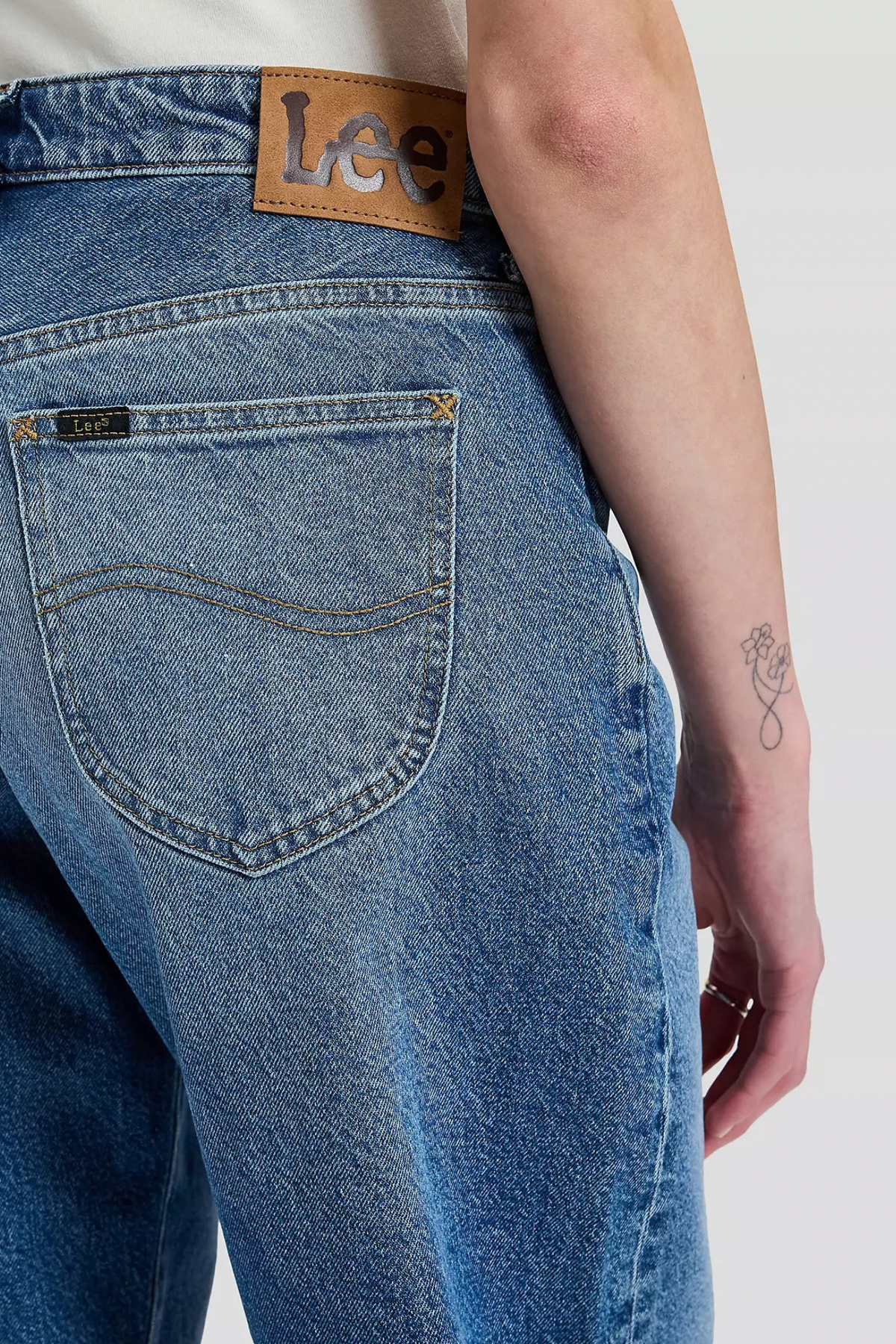 BALLOON MID RISE PANTS - VINTAGE BLUES