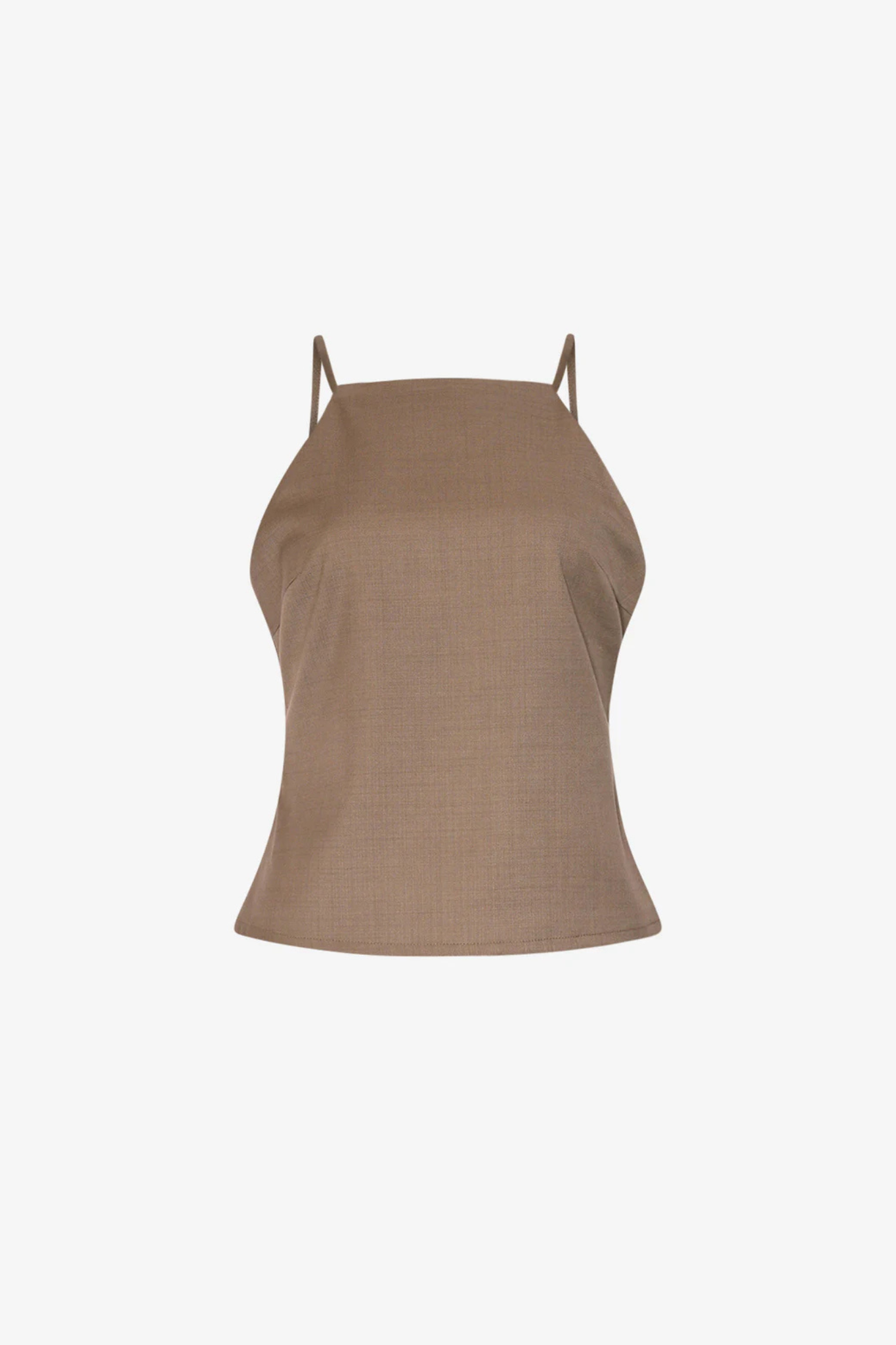 LAUREN BLOUSE - TIMBER BROWN
