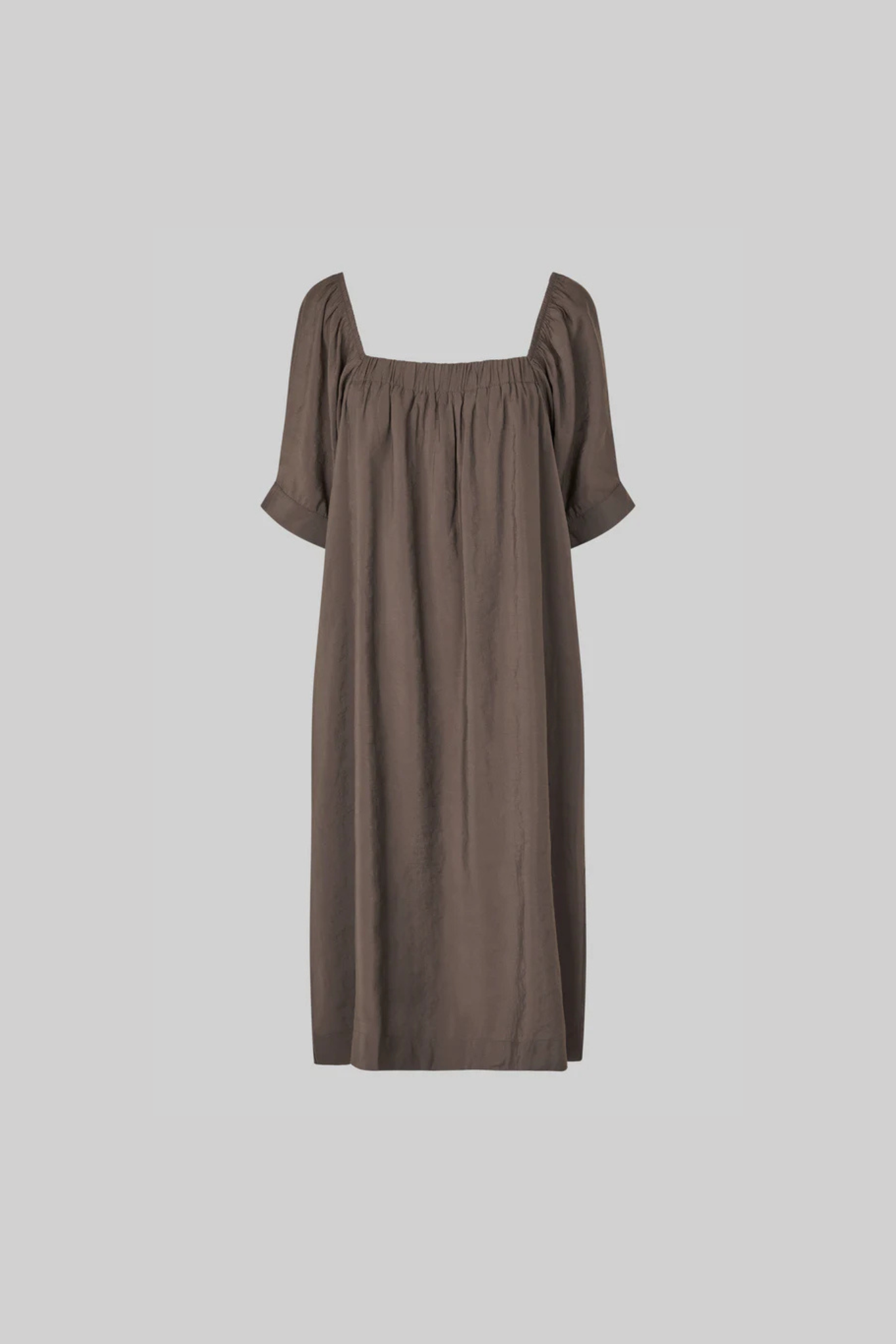 TERRA DRESS - CHOCOLATE BROWN