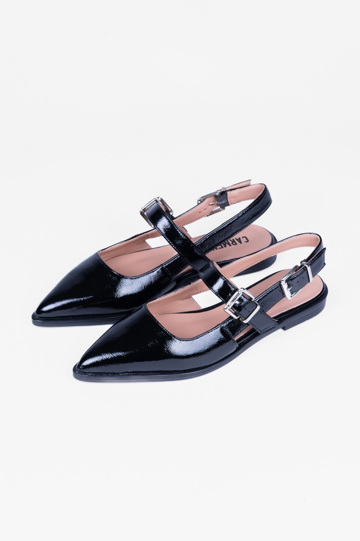 SWAY BUCKLE SHOES - BLACK