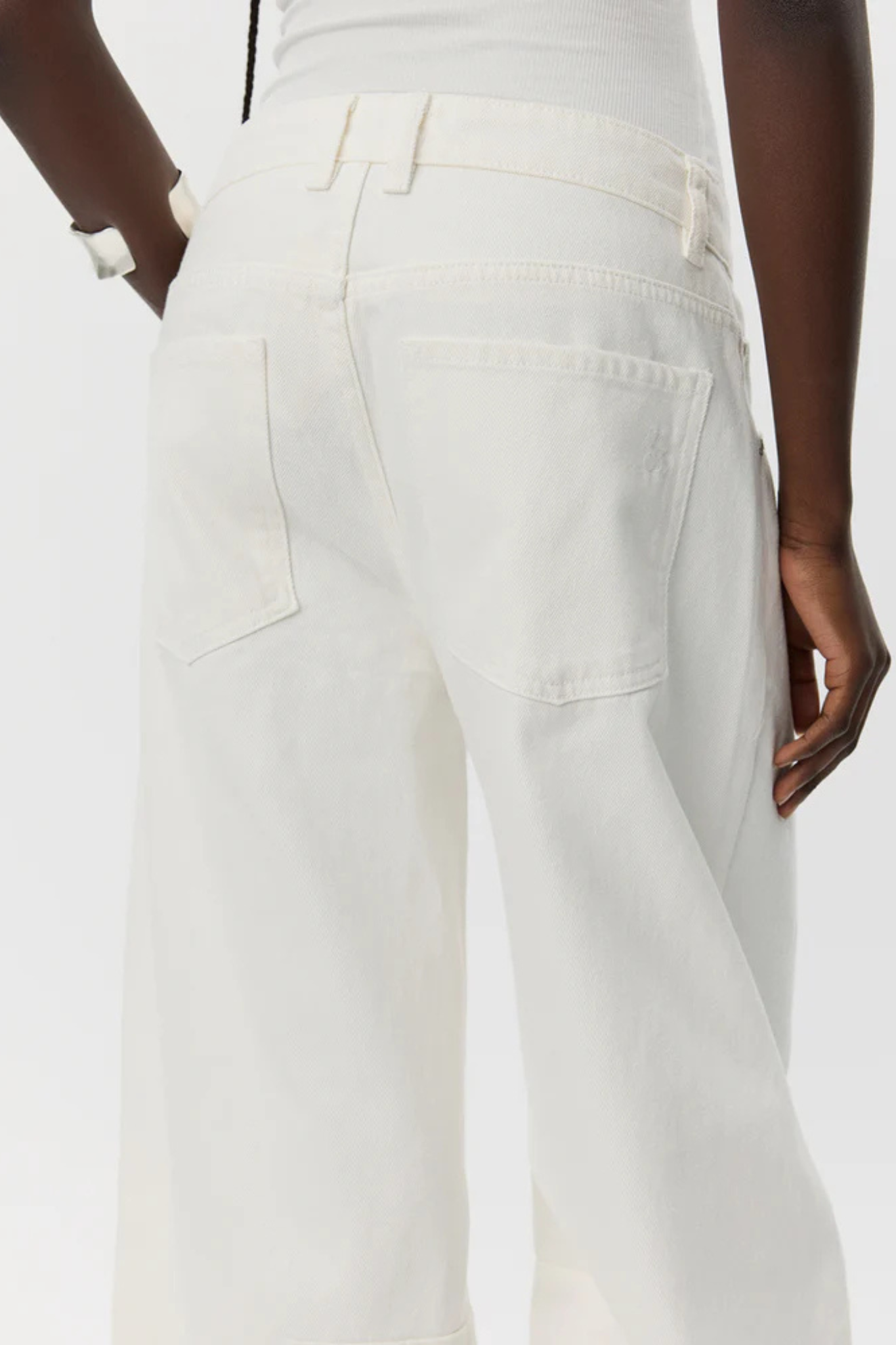 TOMAR TROUSERS - OFF WHITE