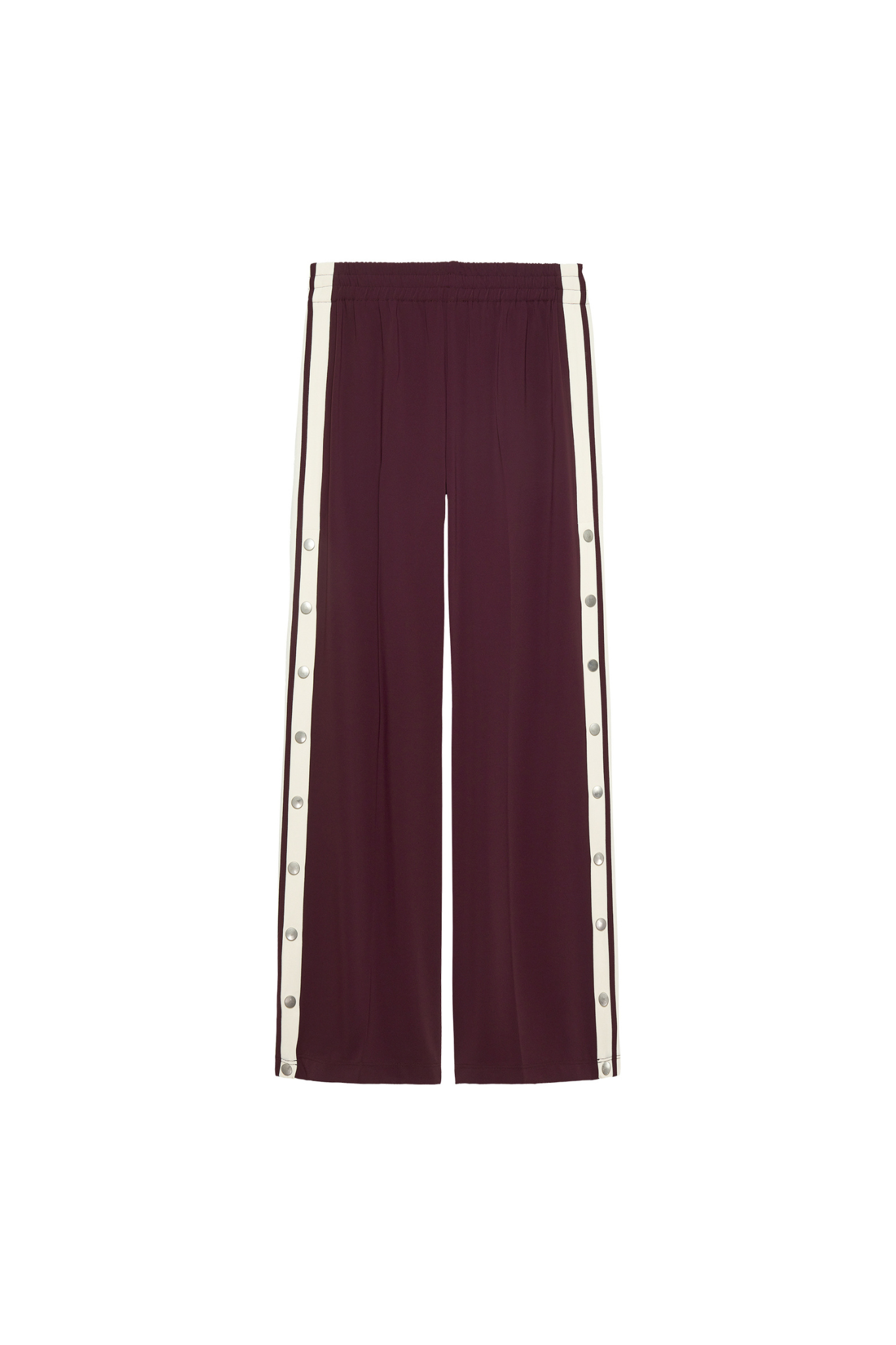 SIDE BUTTON TRACKSUIT TROUSERS - WINETASTING