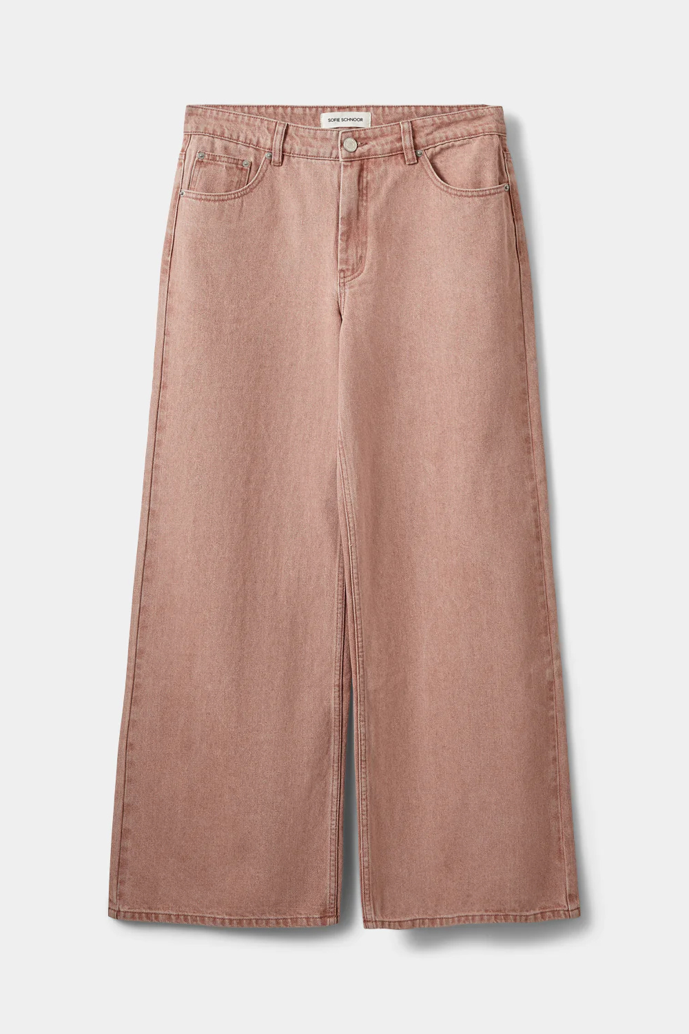 OZZI WIDE LEG JEANS - ROSE DENIM