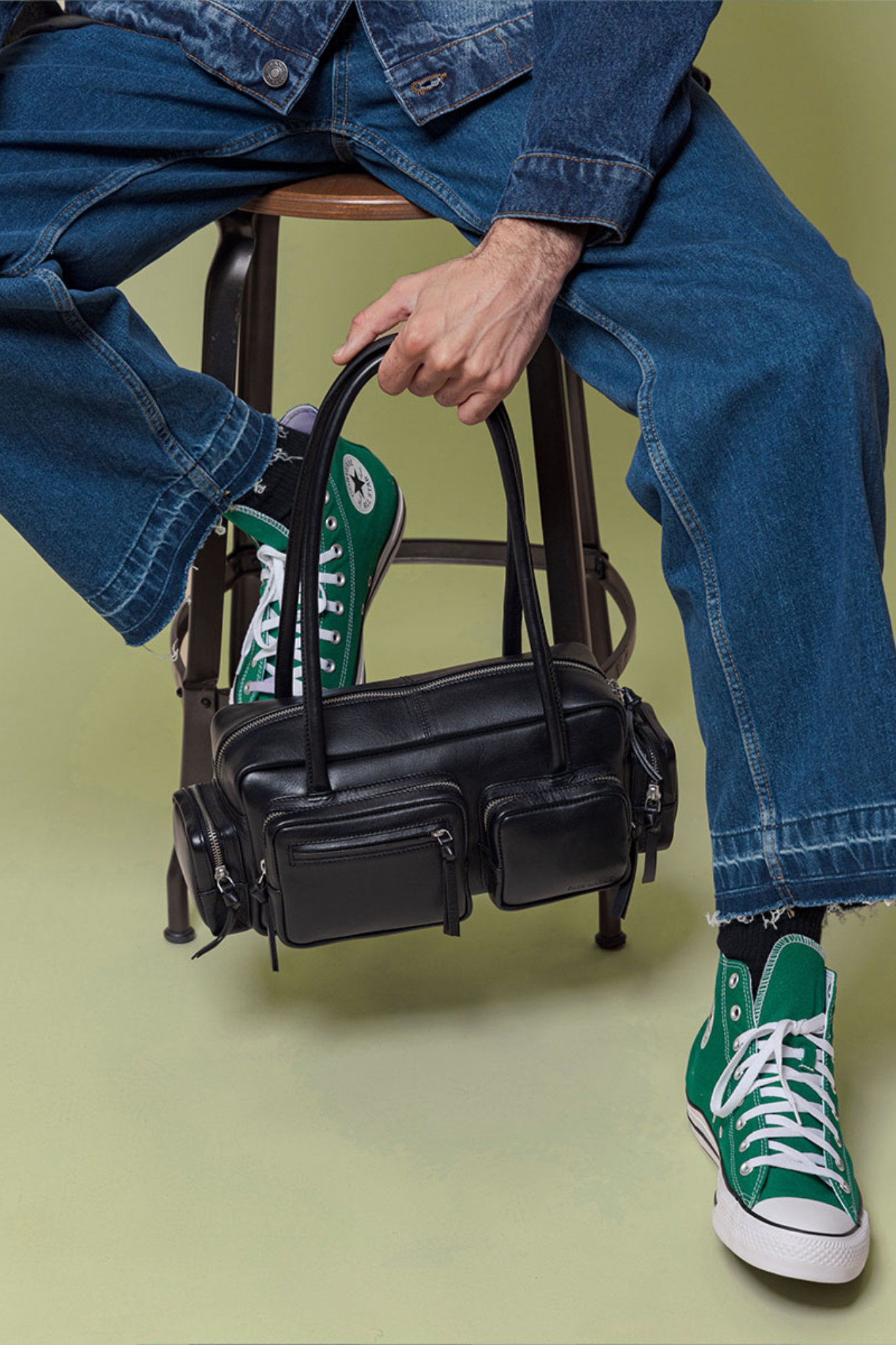 LEBASSET 90'S BAG - BLACK