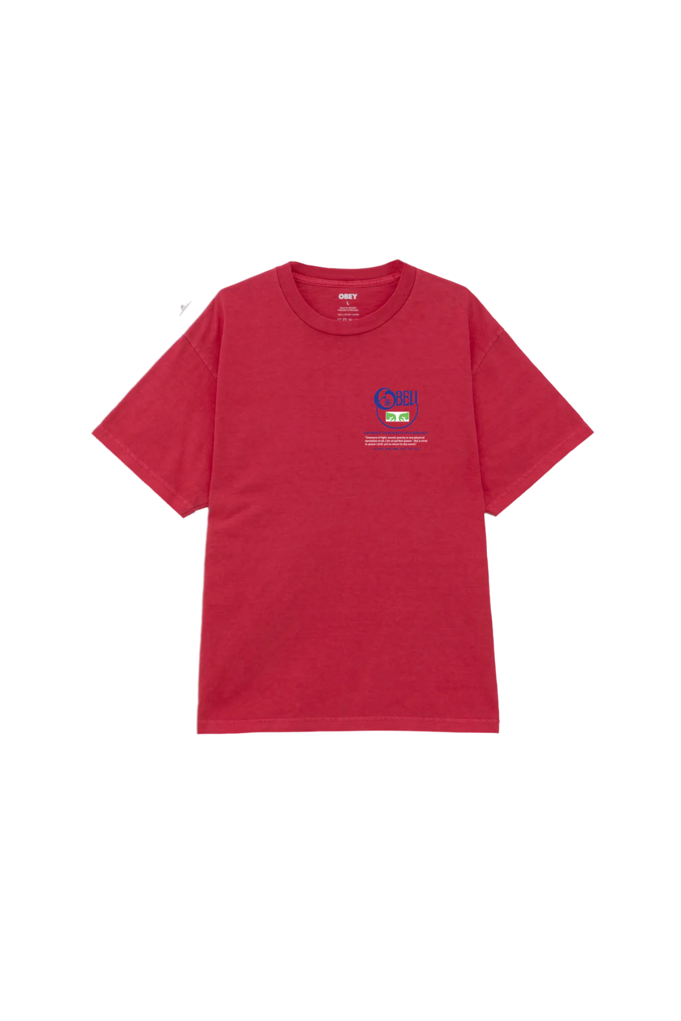 RELAX T-SHIRT - PIGMENT RASPBERRY