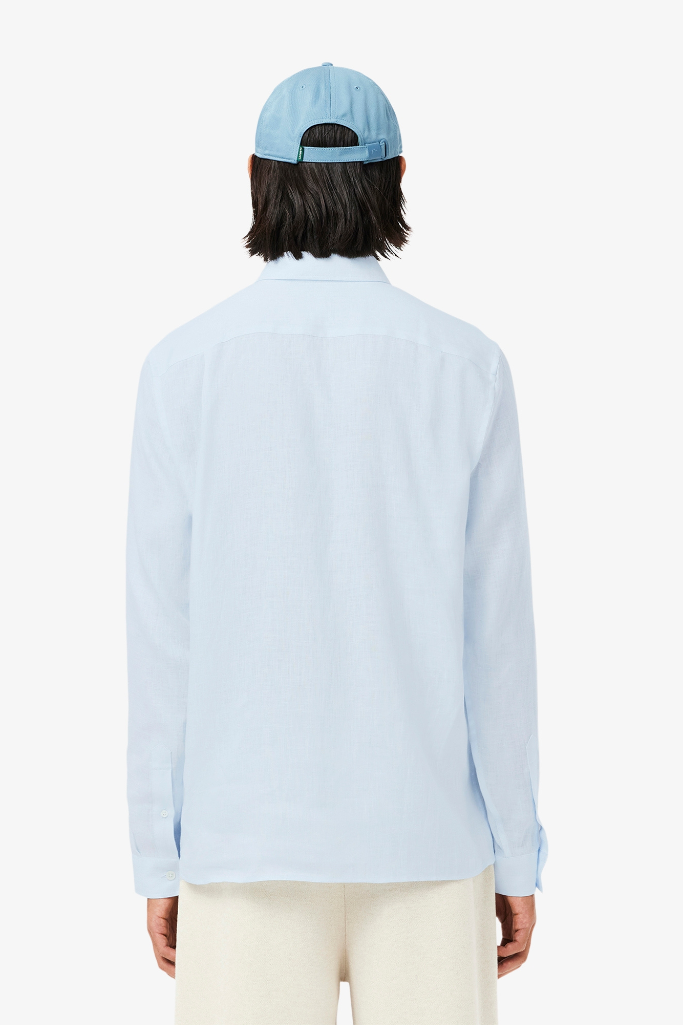 CH5692 L/S WOVEN SHIRT - RILL BLEU CLAIR