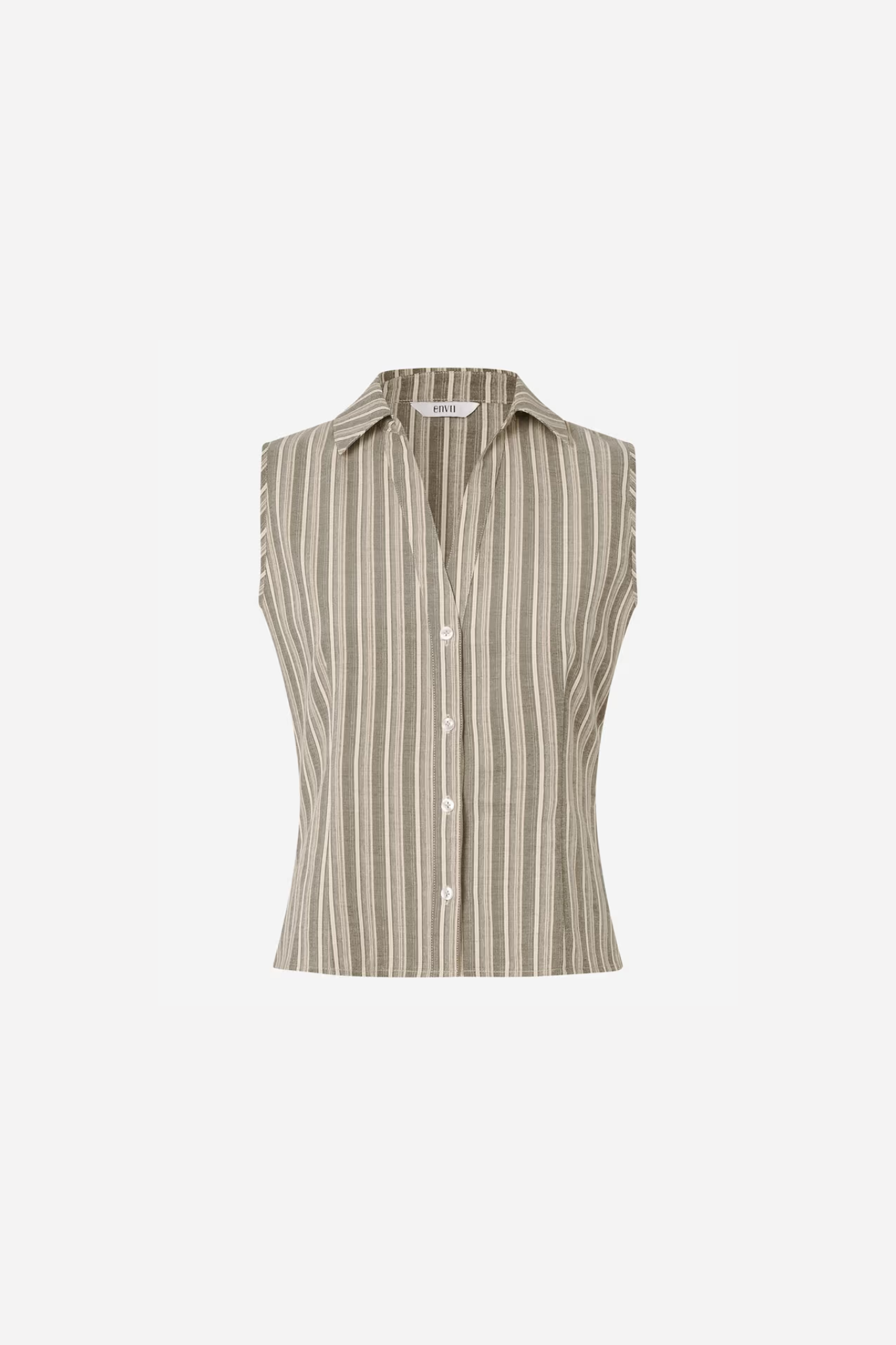 GINEVRA SL SHIRT - FRNCH ILLUSION STRIPE
