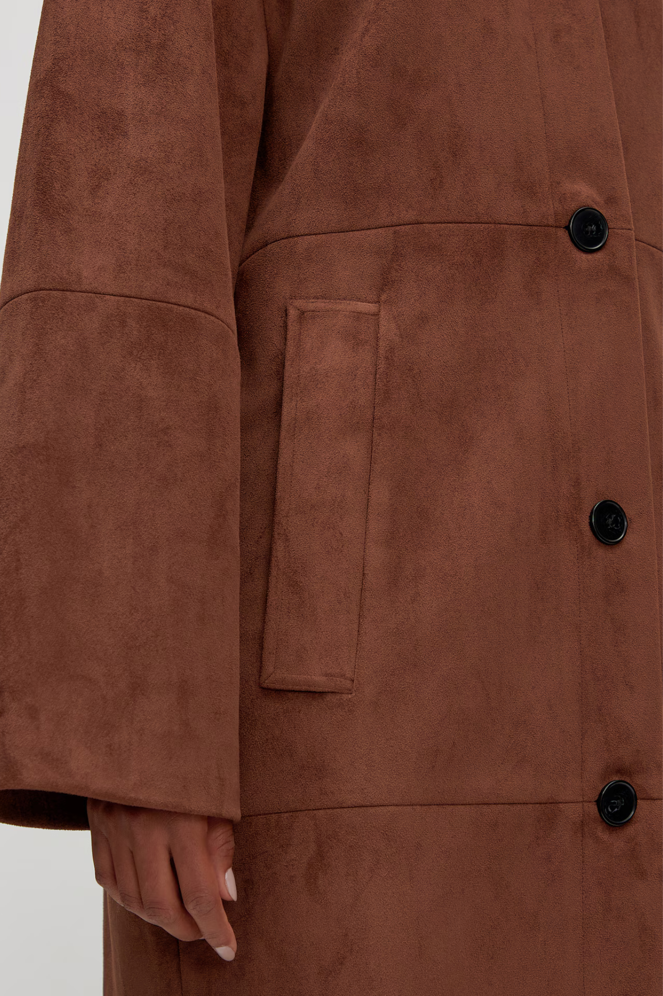 IGNACIO COAT - FONDUE FUDGE