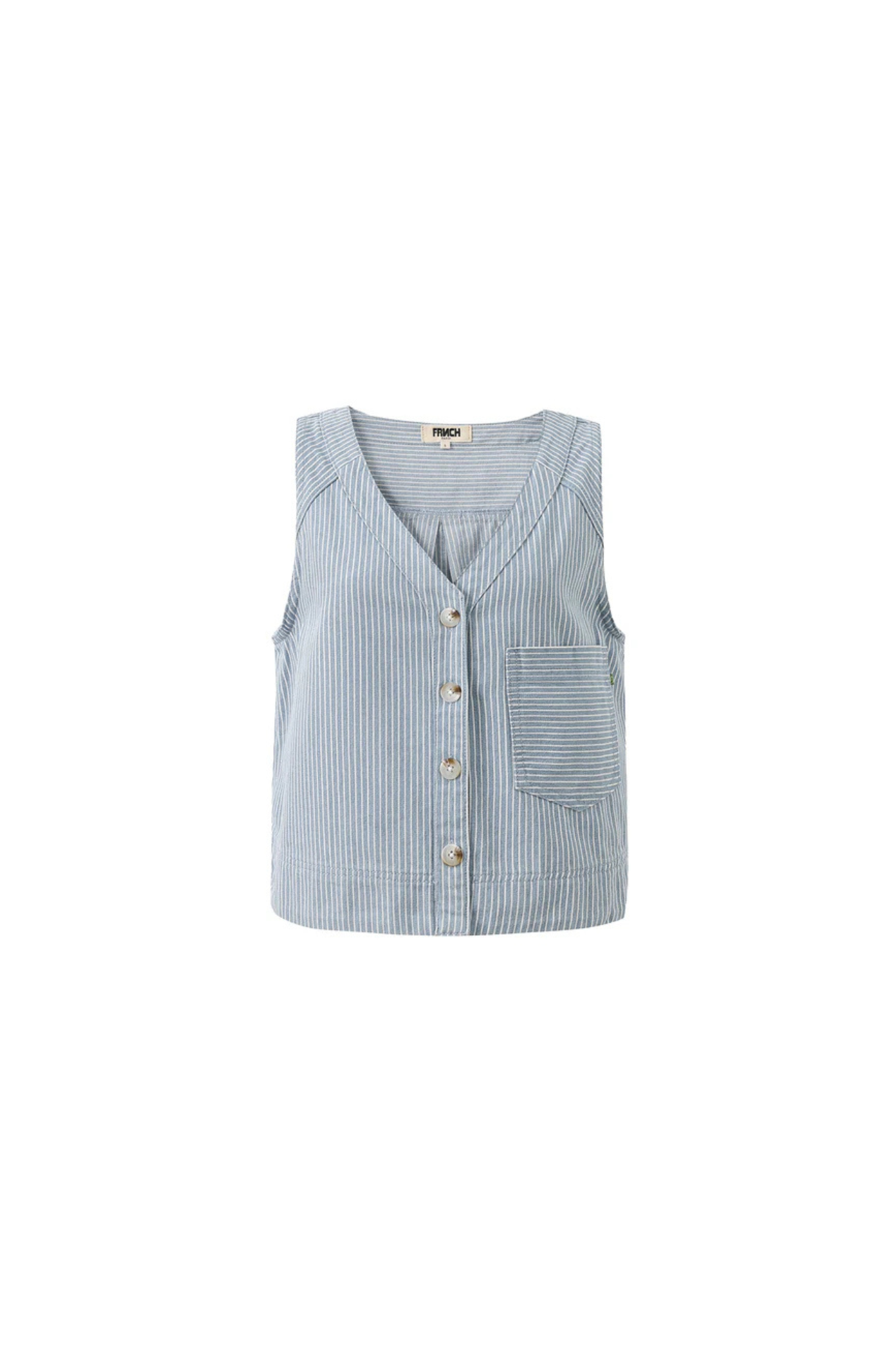 COLZA GILET - BLUE CLAIR