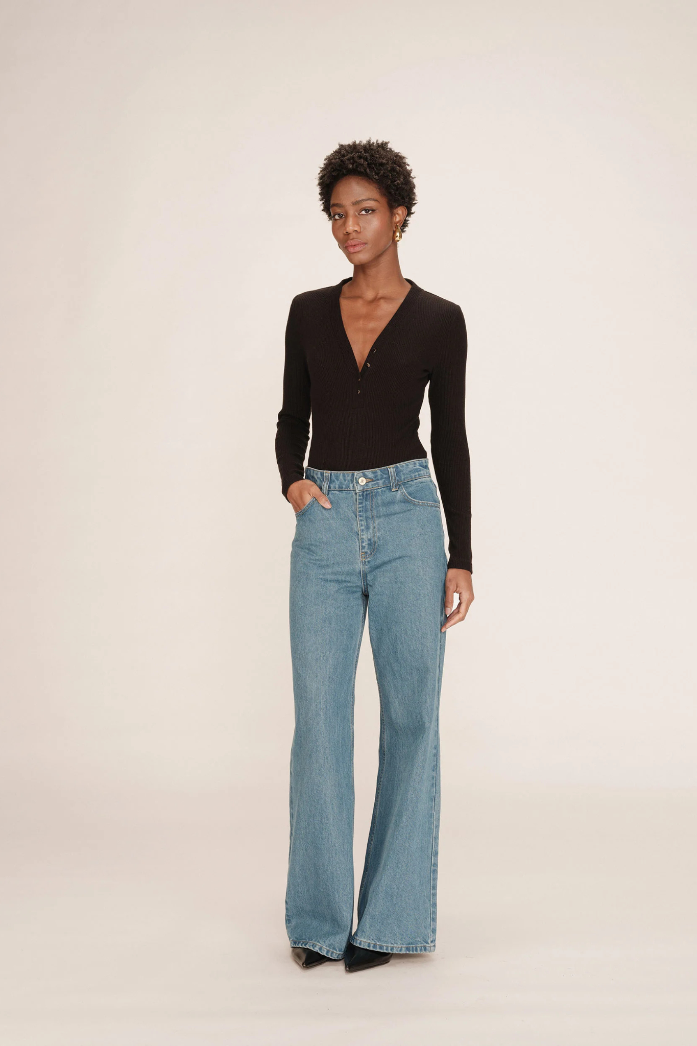 TARO BODY TOP - BLACK