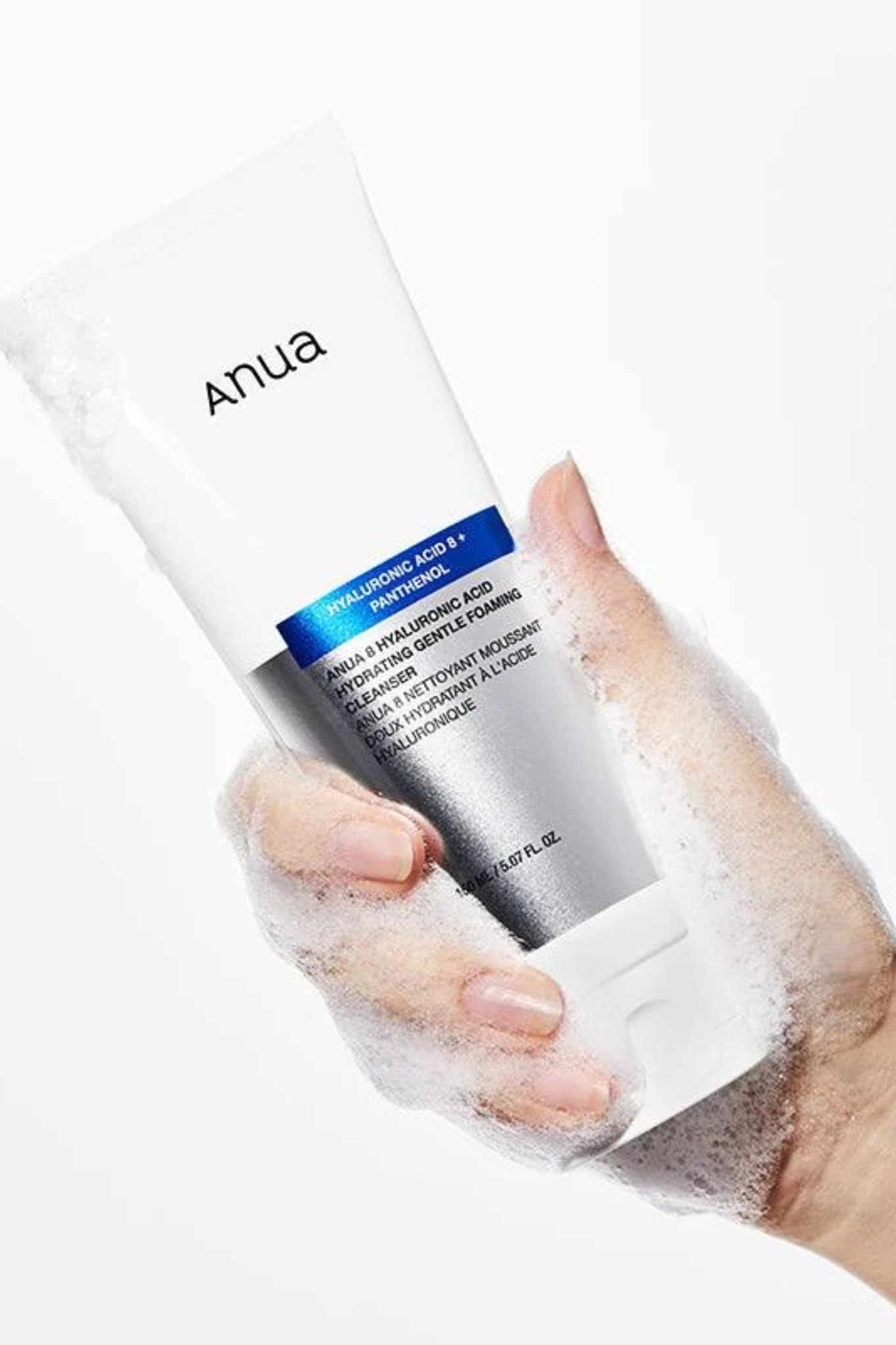 8 HYALURONIC ACID HYDRATING GENTLE FOAMING CLEANSER 150ML