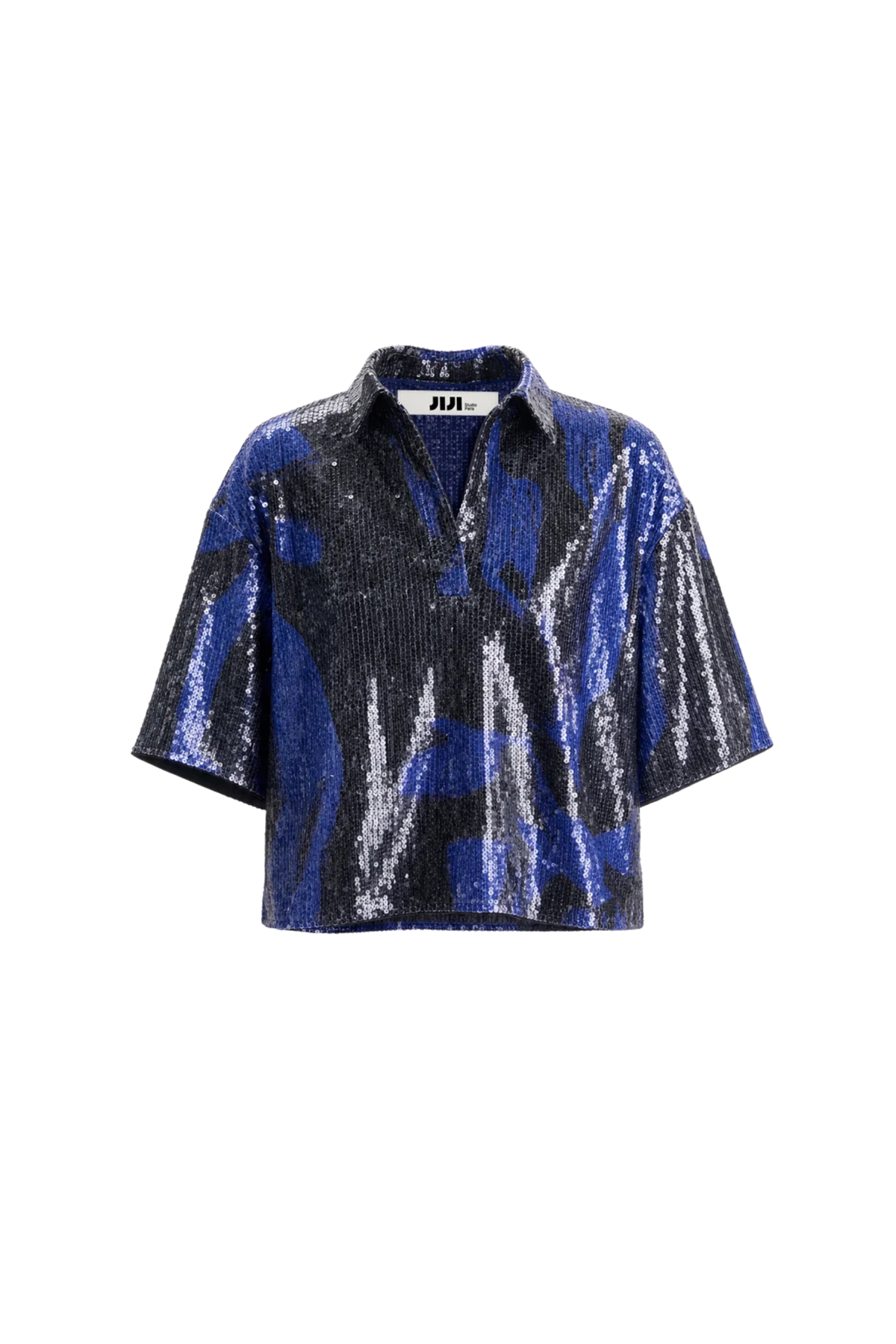 FLETCHER SHIRT - DELPHINIUM
