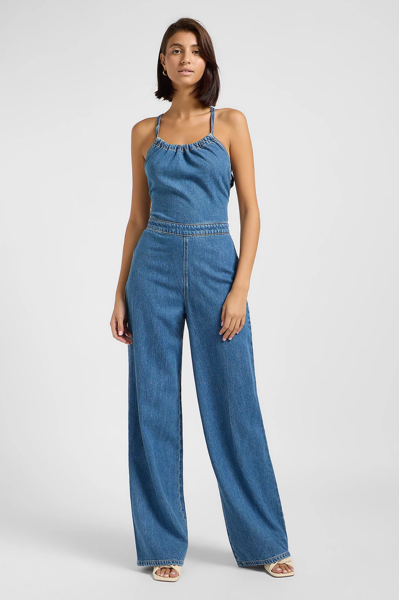 BACKLESS JUMPSUIT - TAKE A DIVE